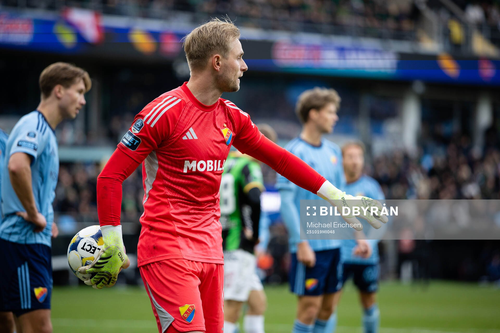 Djurgårdens målvakt Jacob Rinne