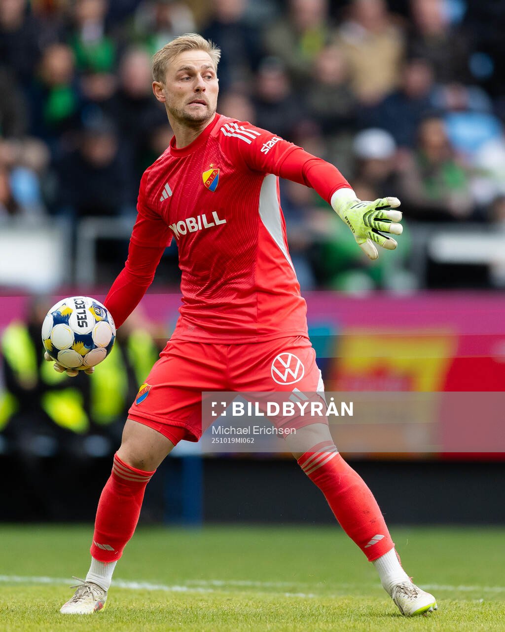 Djurgårdens målvakt Jacob Rinne
