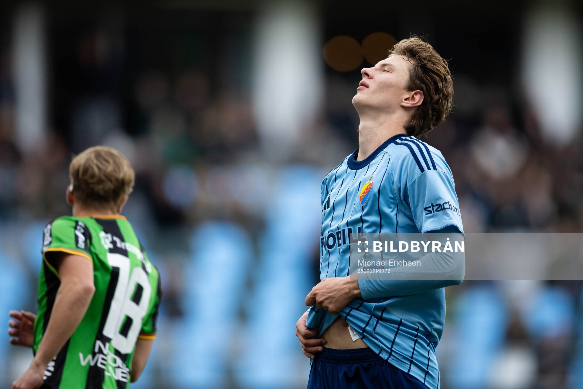 Djurgårdens August Priske Flyger deppar