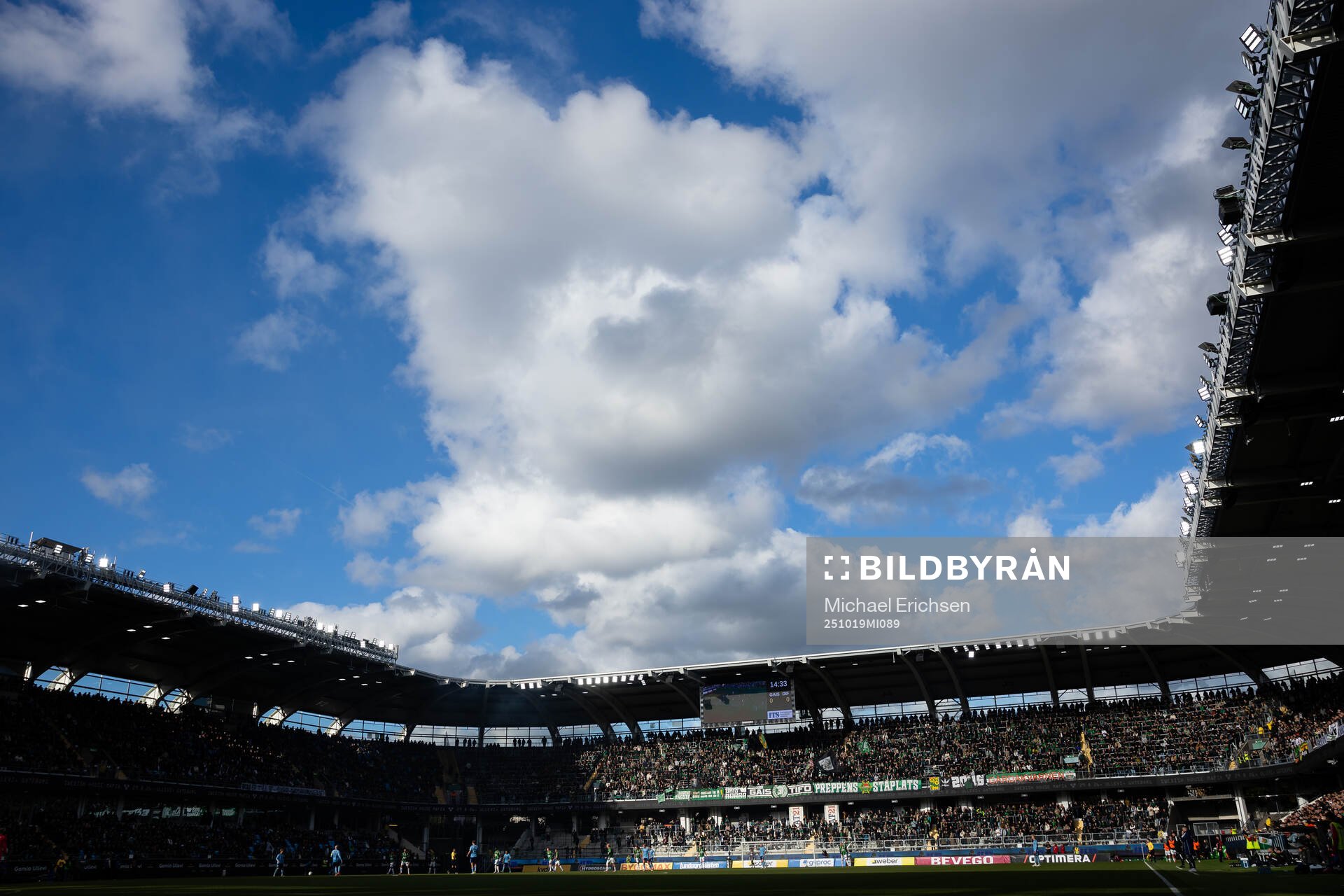 Vy över Gamla Ullevi