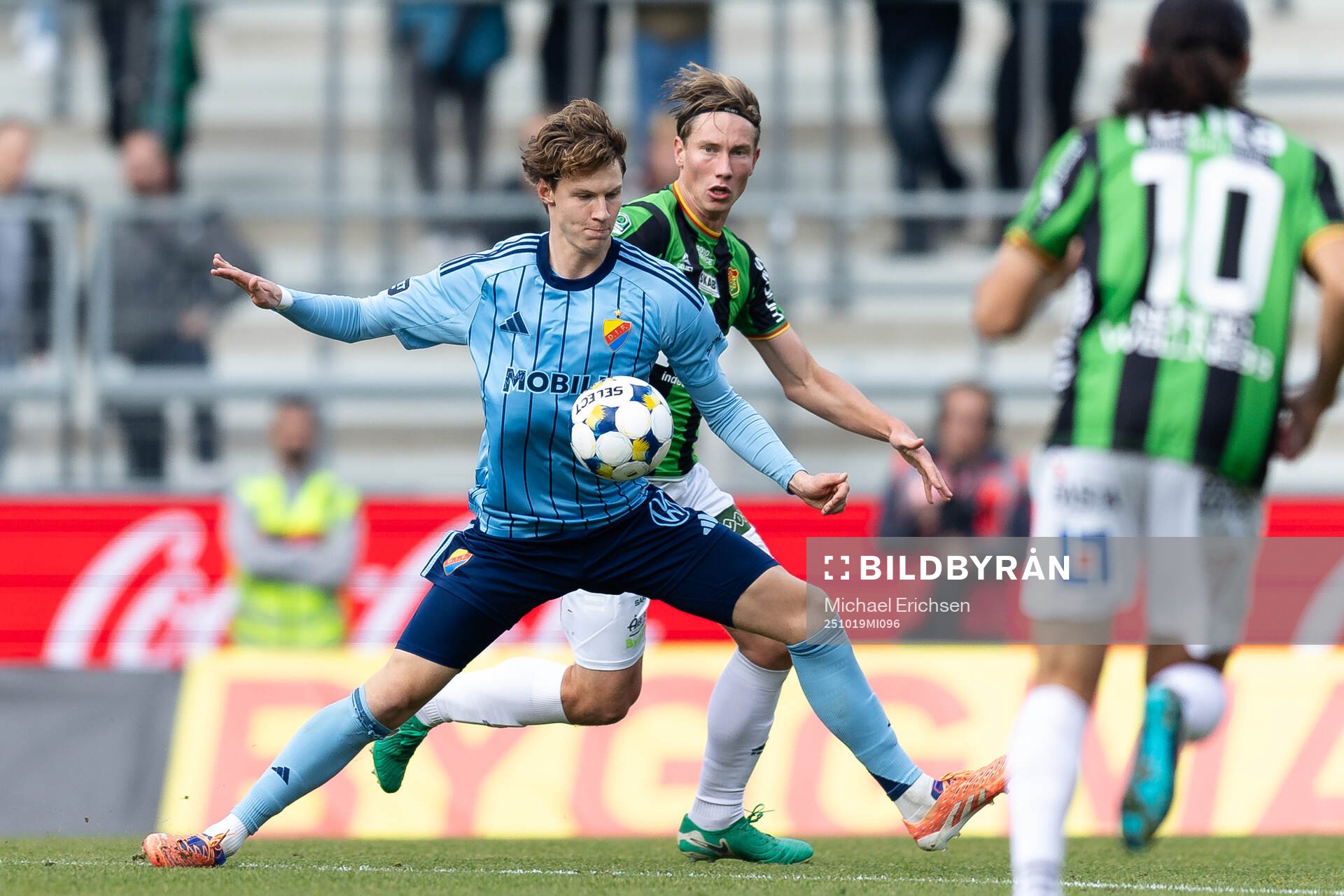 Djurgårdens August Priske Flyger och GAIS Robin Frej