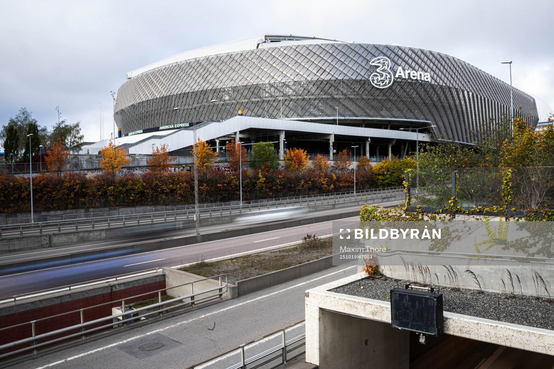 Exteriör av 3 Arena
