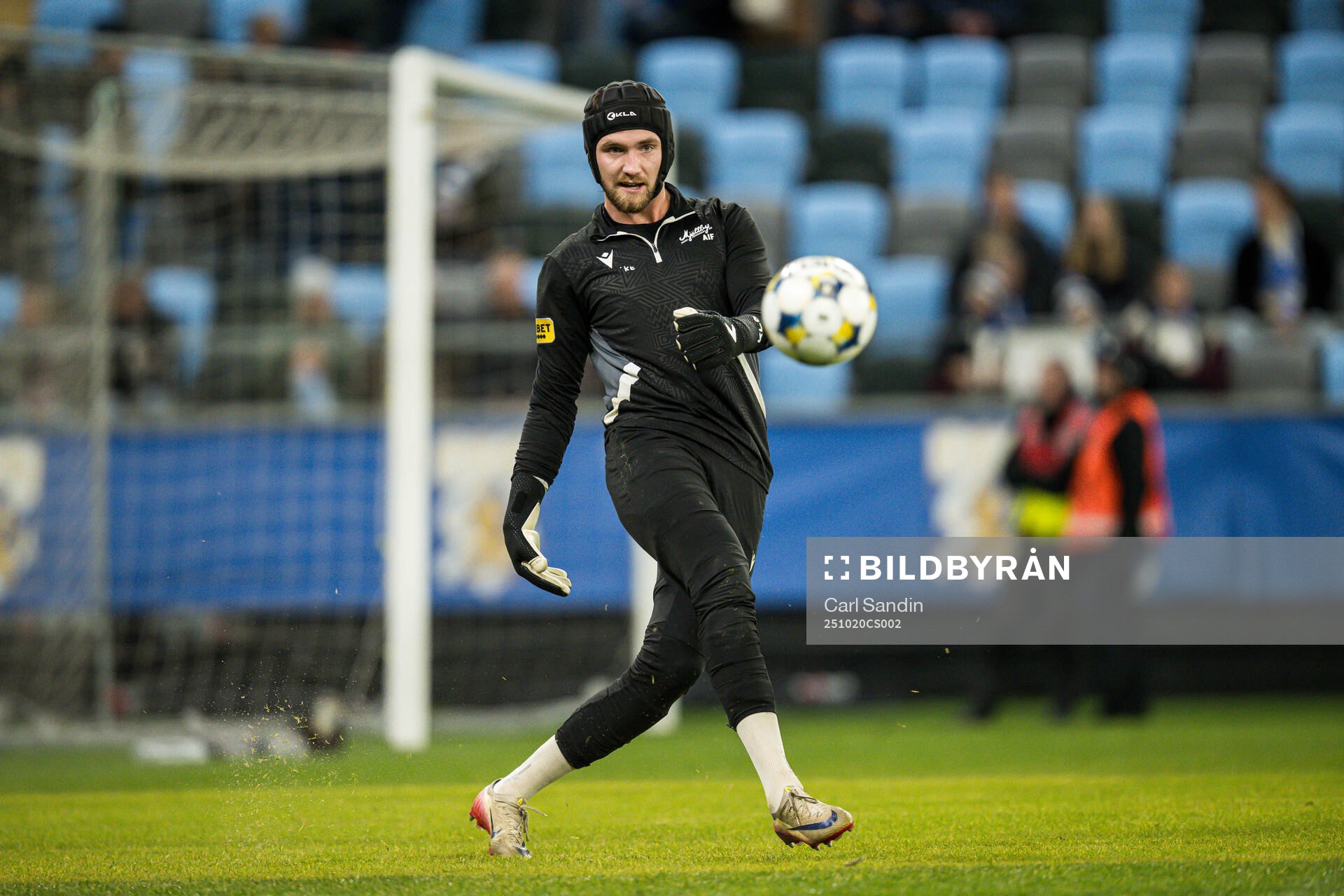 Mjällbys målvakt målvakt Noel Törnqvist