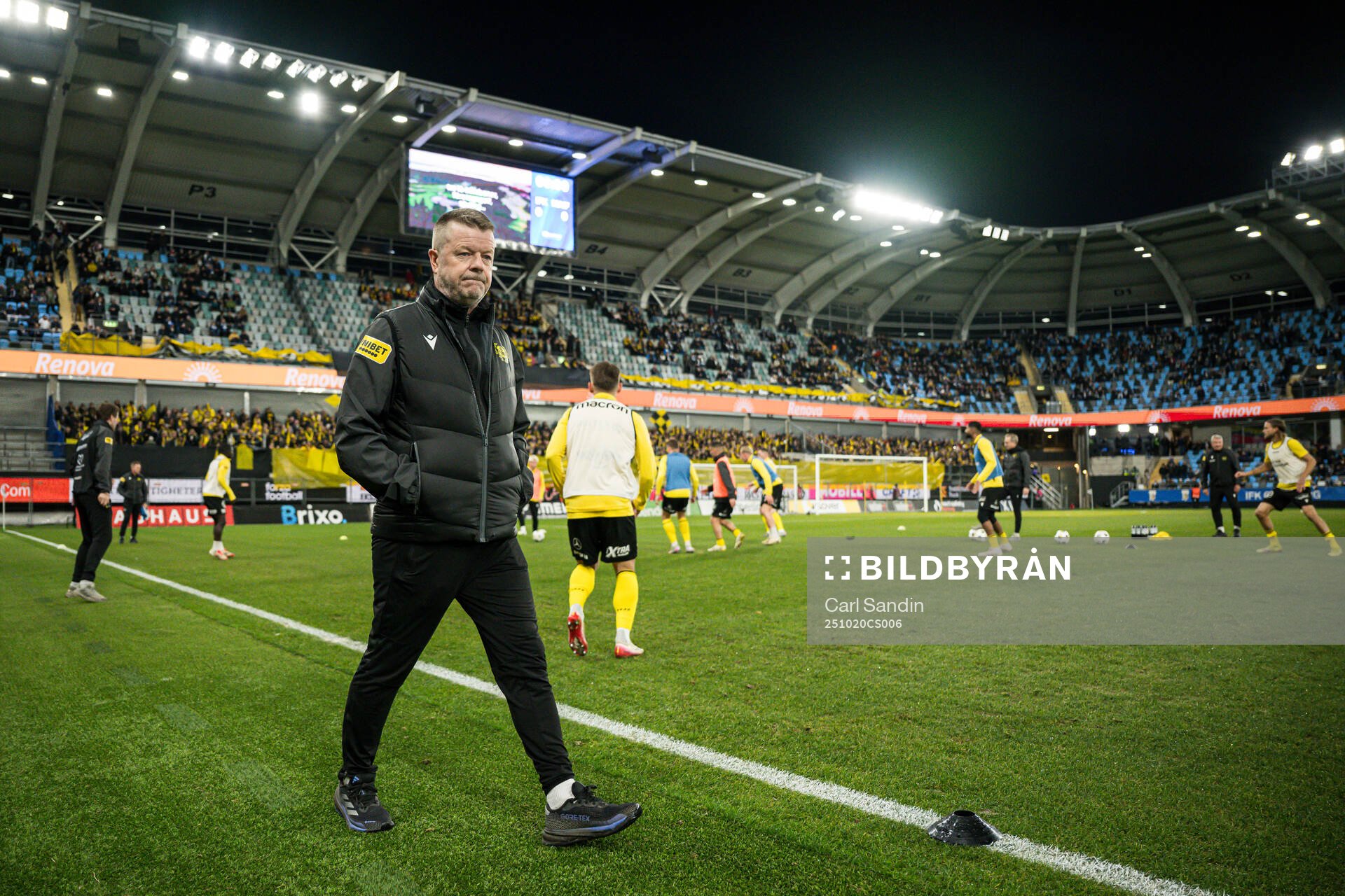 Mjällbys tränare Anders Torstensson