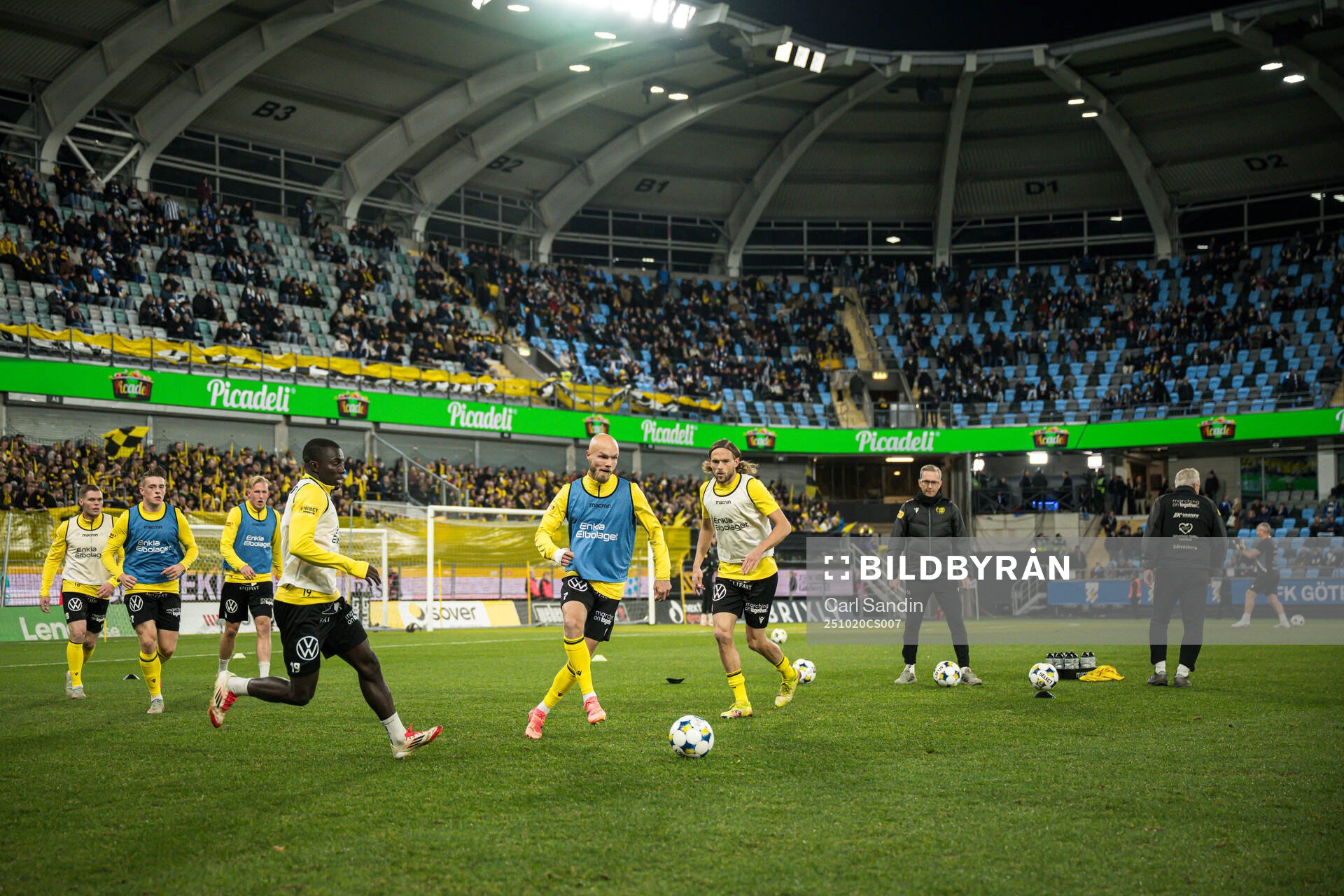Mjällbys Abdoulie Manneh, Viktor Gustafson och Tom