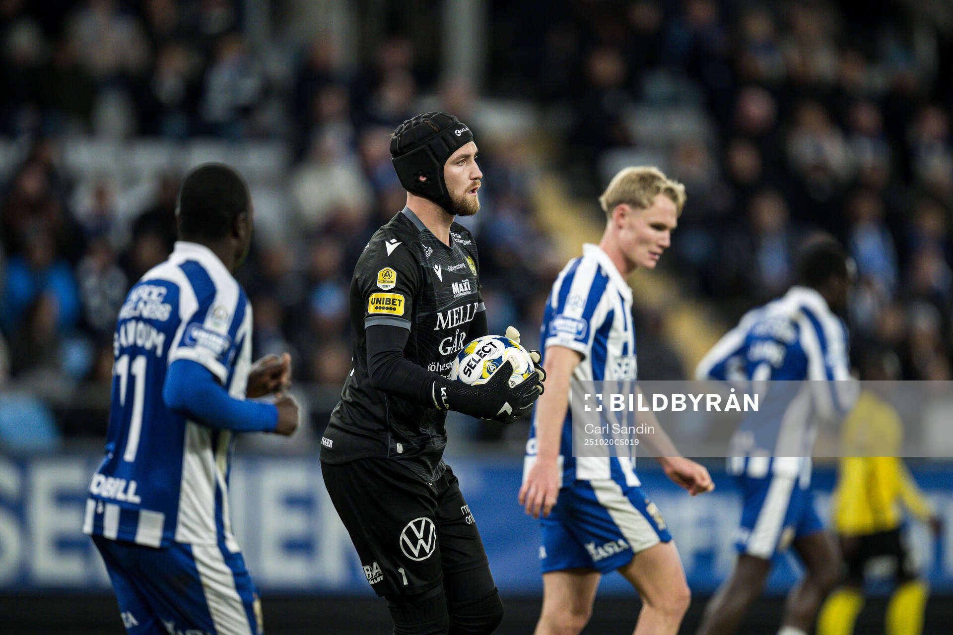 Mjällbys målvakt Noel Törnqvist