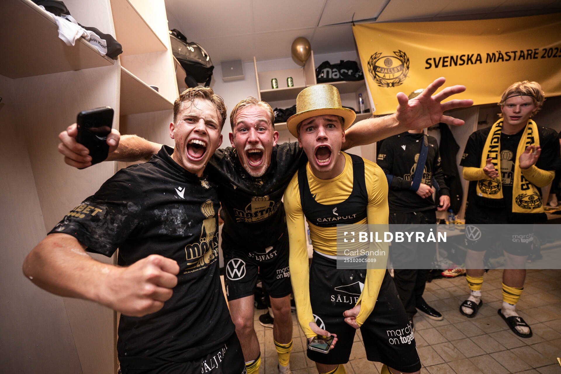 Mjällbys Ludwig Malachowski Thorell, Herman Johansson och
