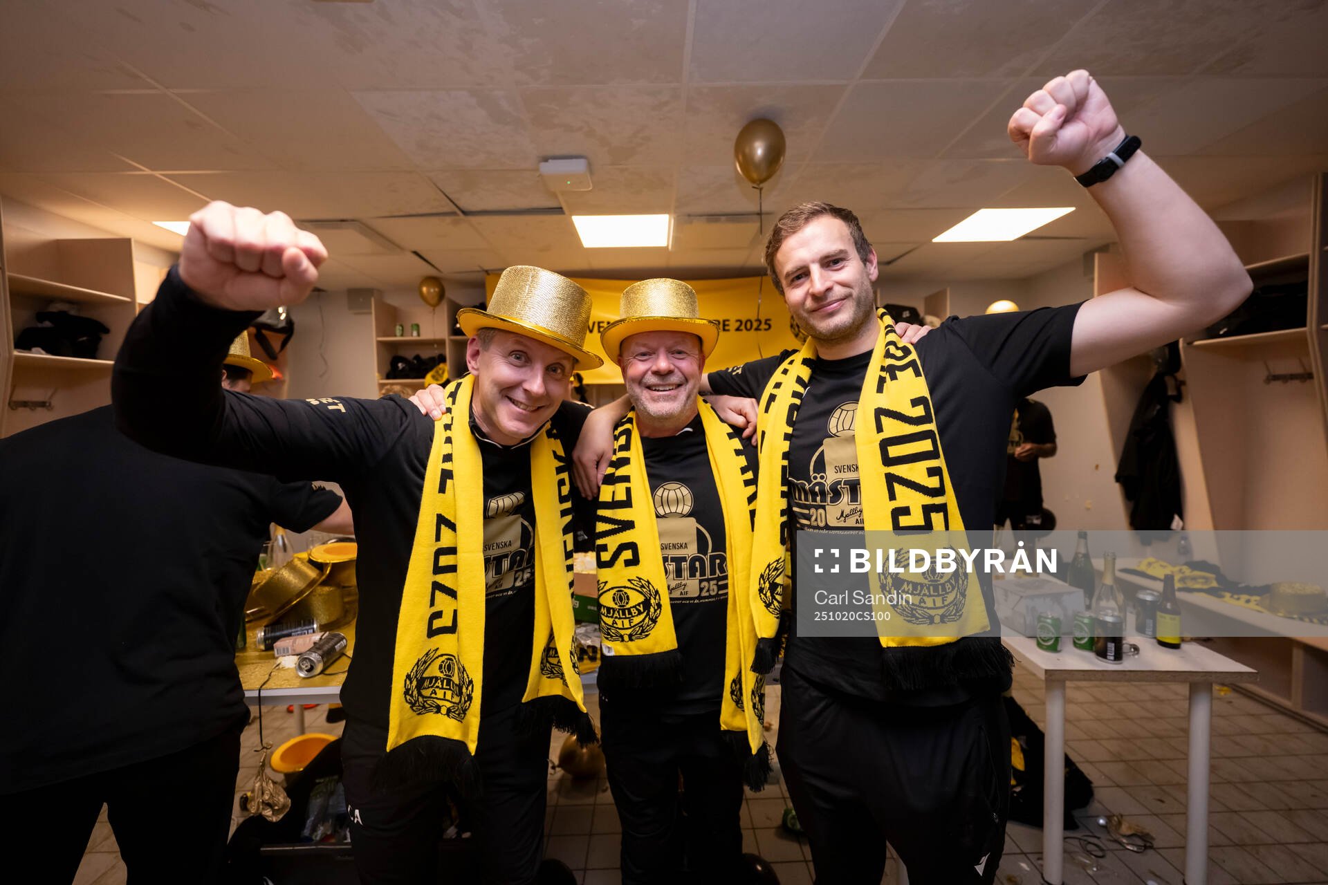Mjällbys assisterande tränare Christofer Augustsson,