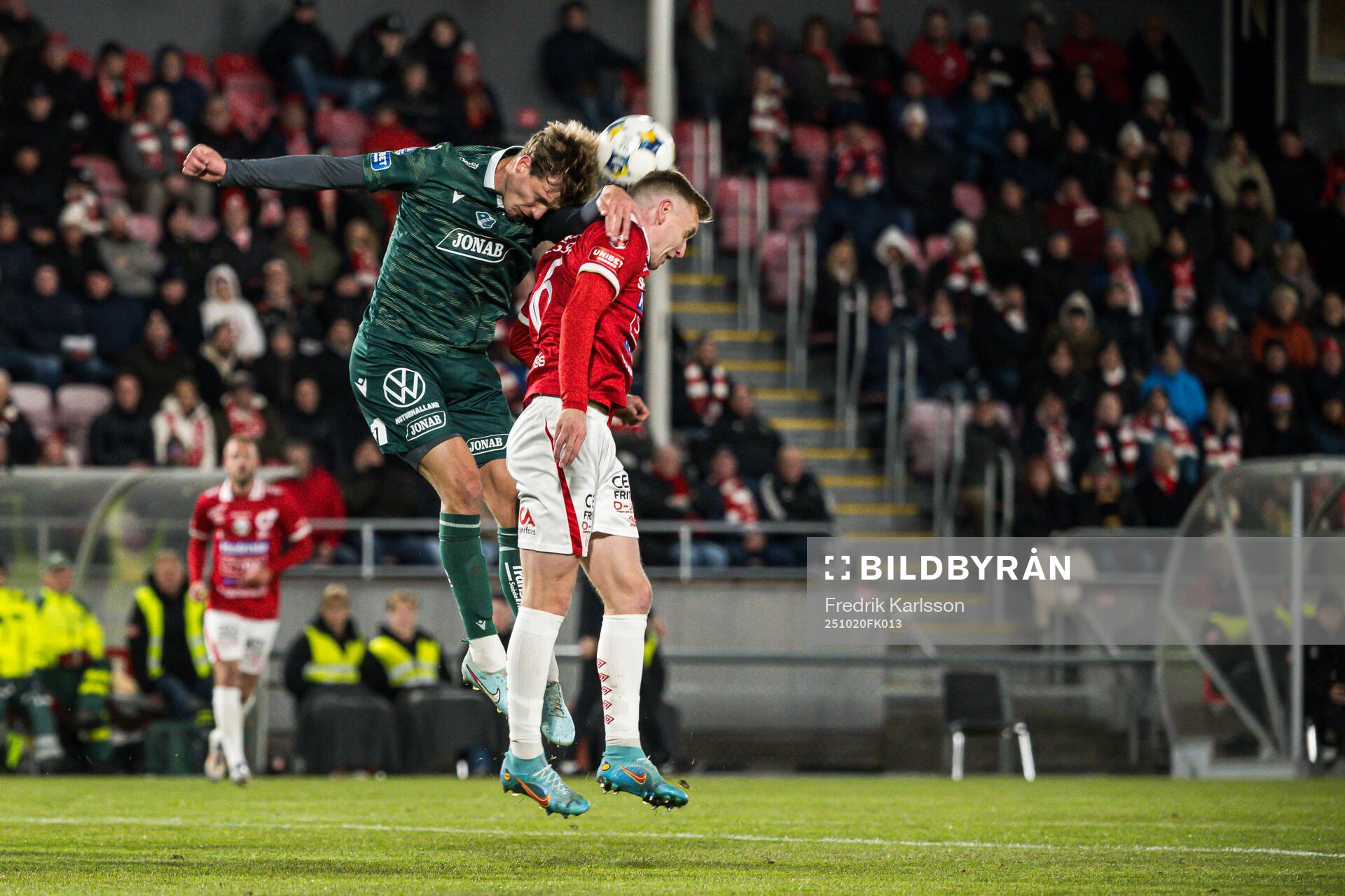 Halmstads Filip Schyberg och Degerfors Sebastian Ohlsson