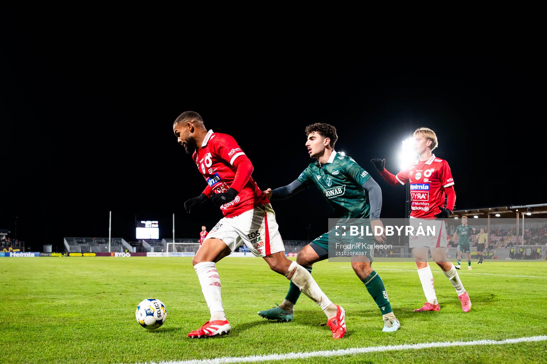 Degerfors Leon Hien och Santeri Haarala