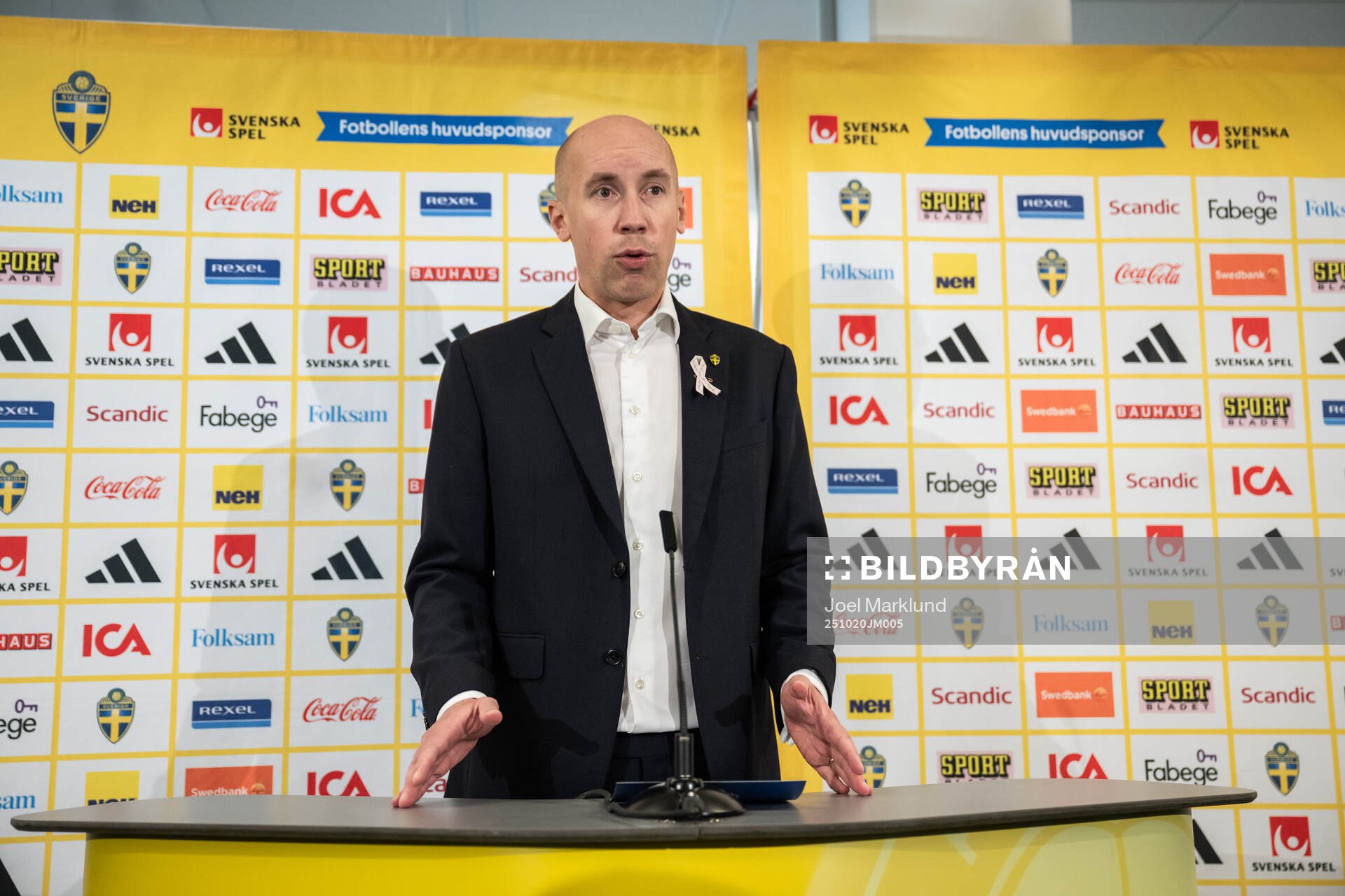 Simon Åström, president of the Swedish Football Federation