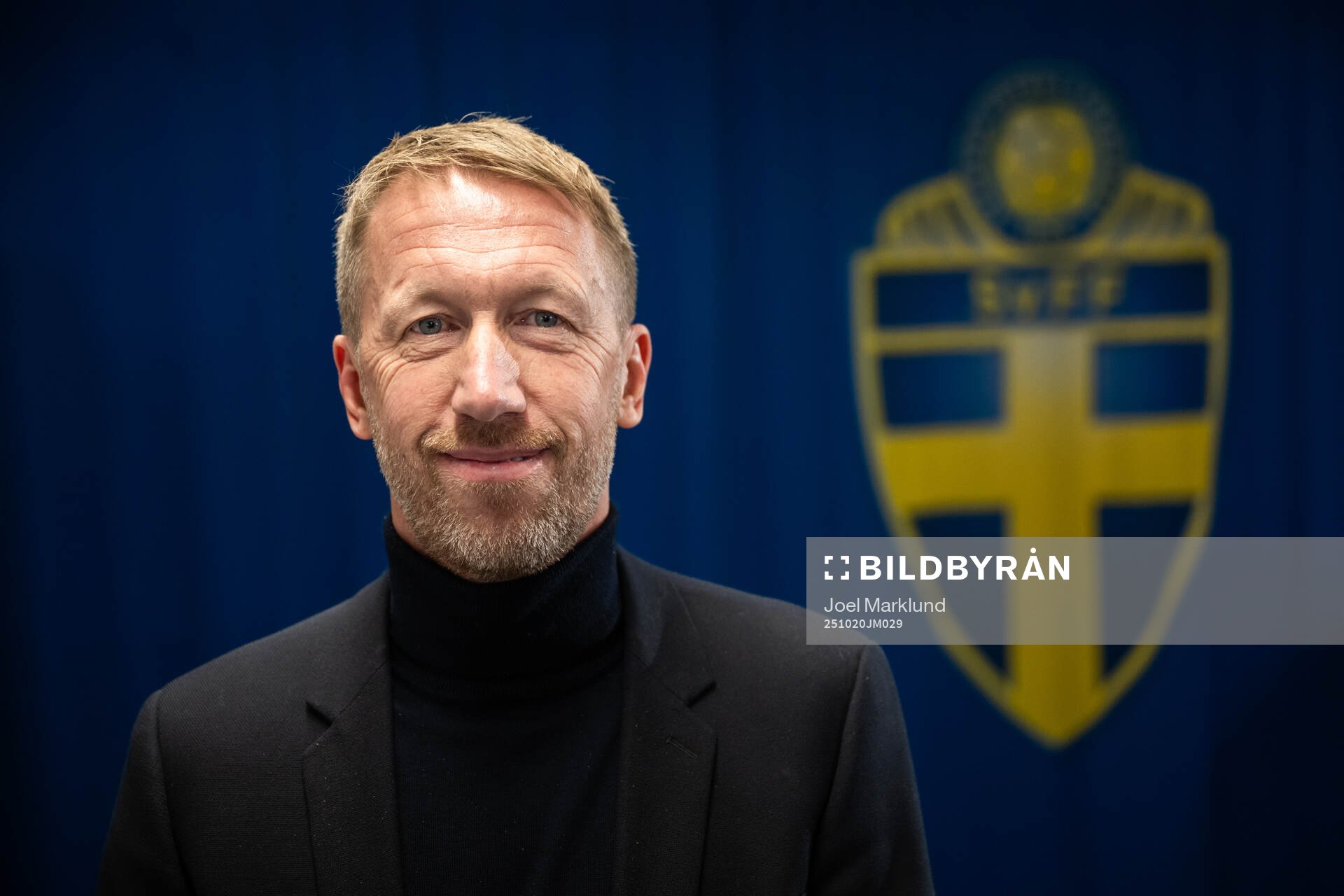Graham Potter poses for a portrait