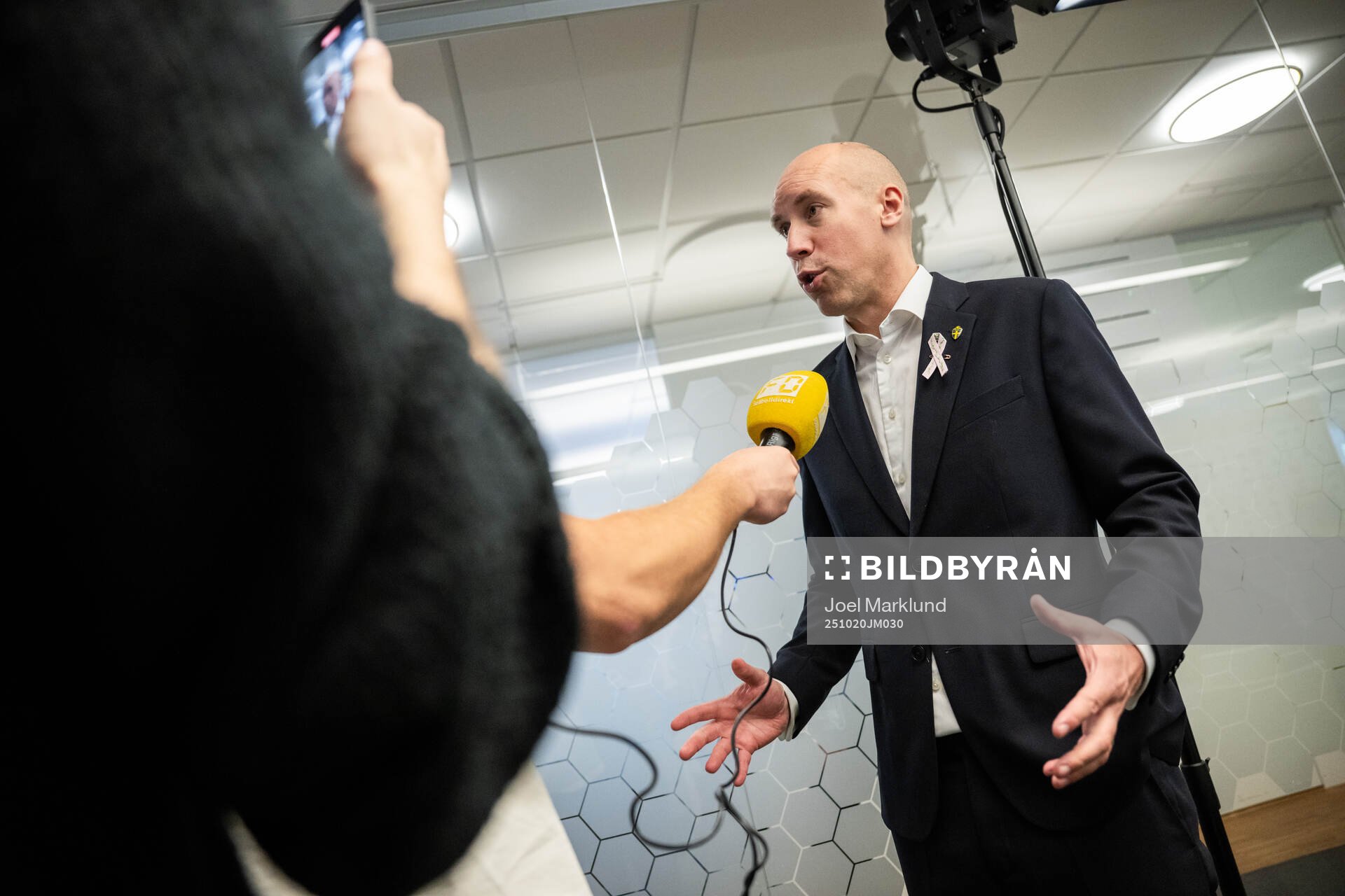 Simon Åström, president of the Swedish Football