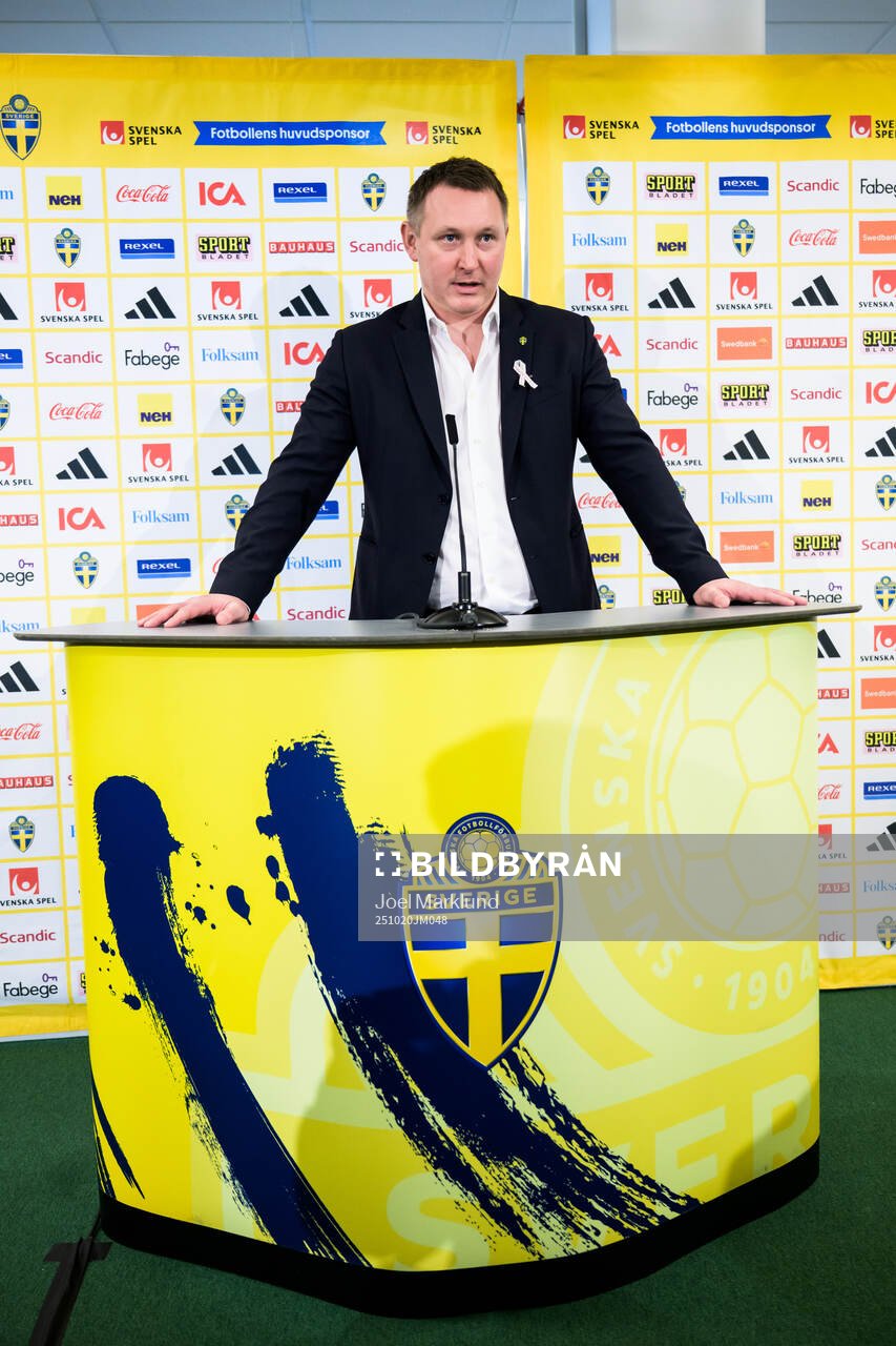 Kim Källström, head of football at the Swedish Football