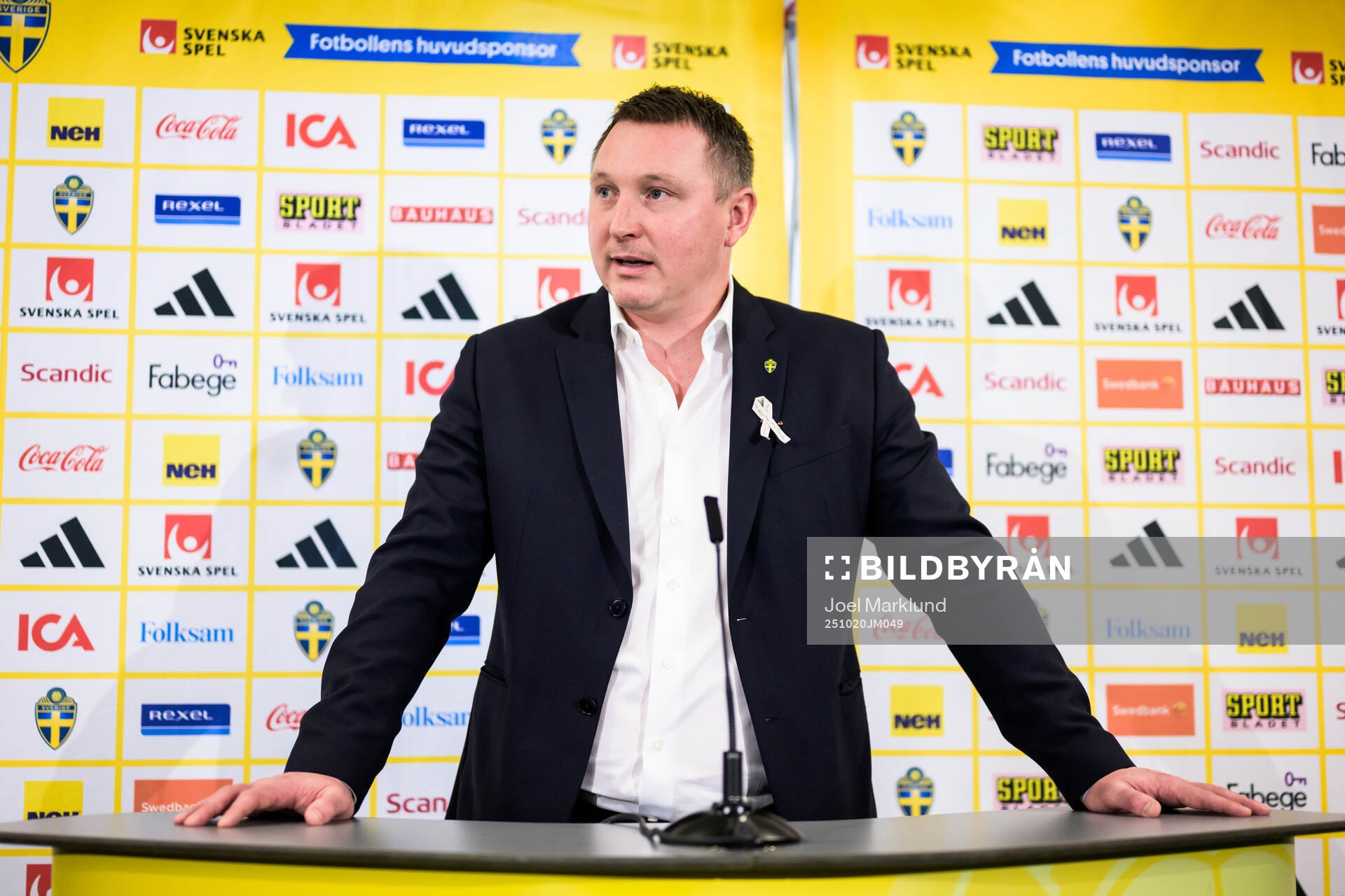 Kim Källström, head of football at the Swedish Football