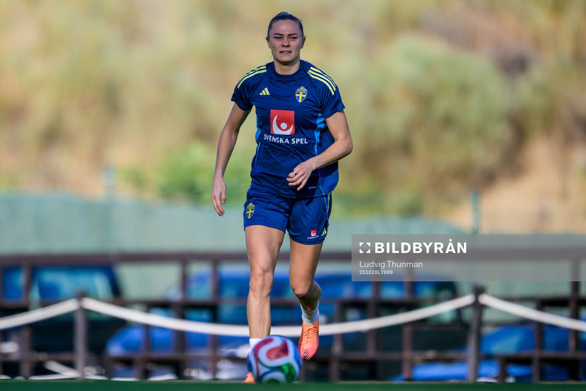 Fridolina Rolfö of the Swedish women's national football
