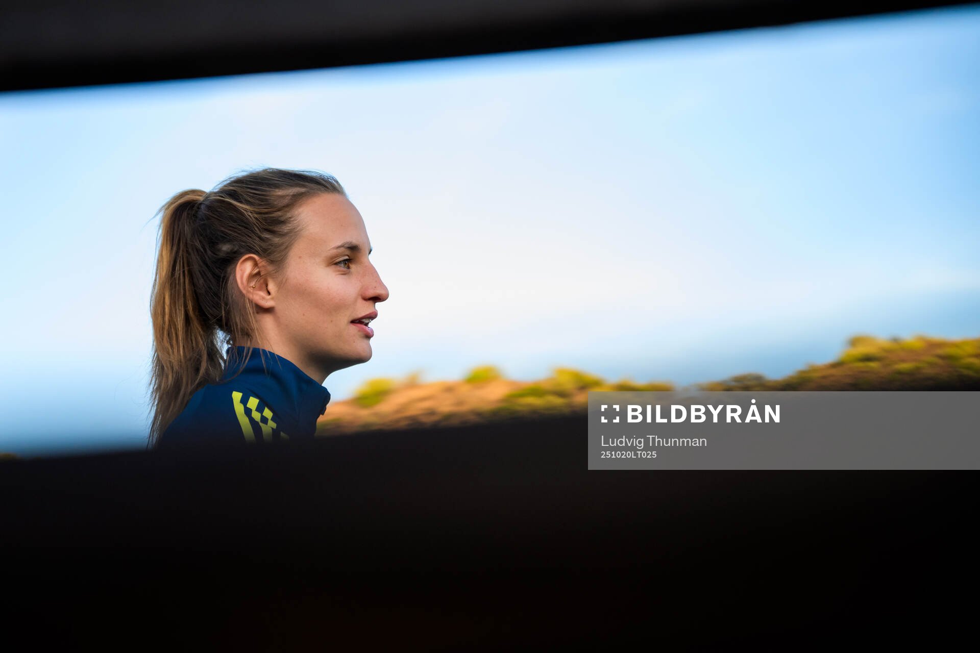 Nathalie Björn of the Swedish women's national football