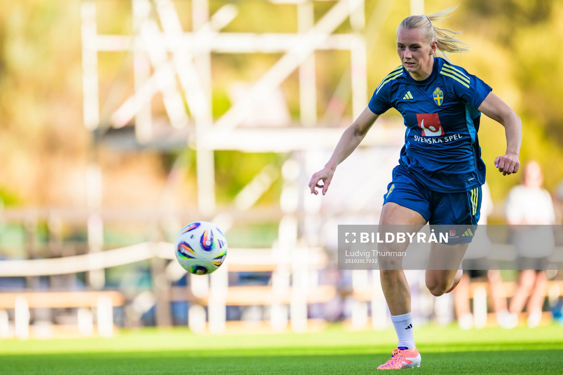 Stina Blackstenius of the Swedish women's national football