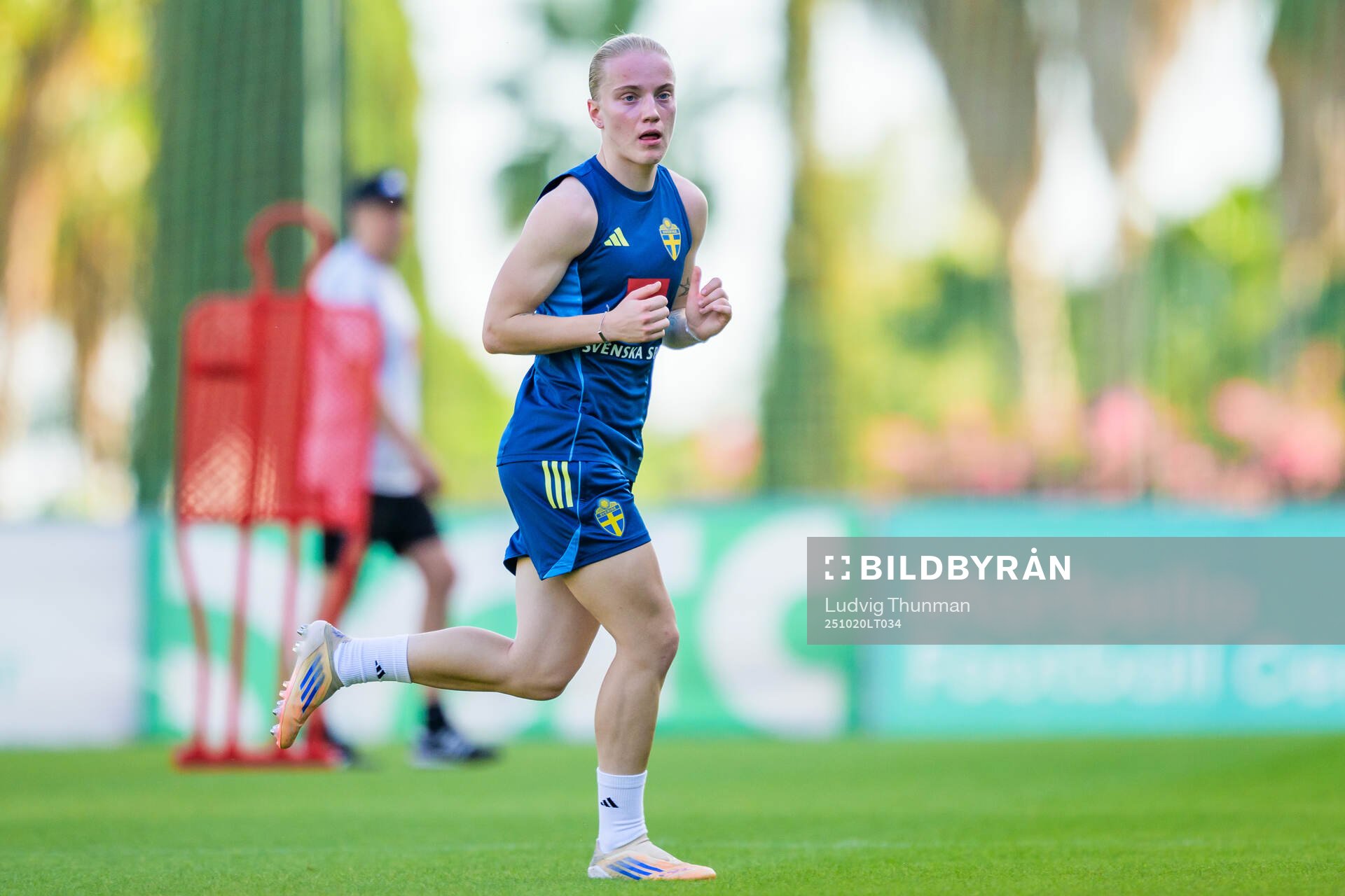 Anna Sandberg of the Swedish women's national football team