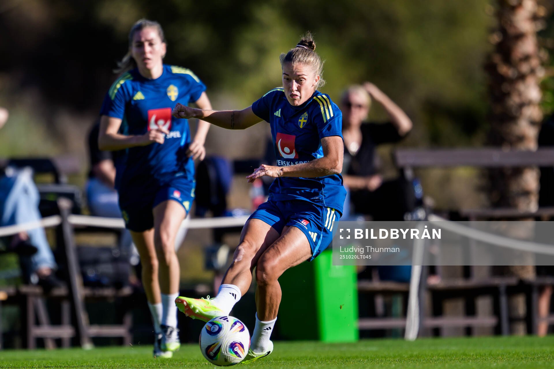 Filippa Angeldahl of the Swedish women's national football