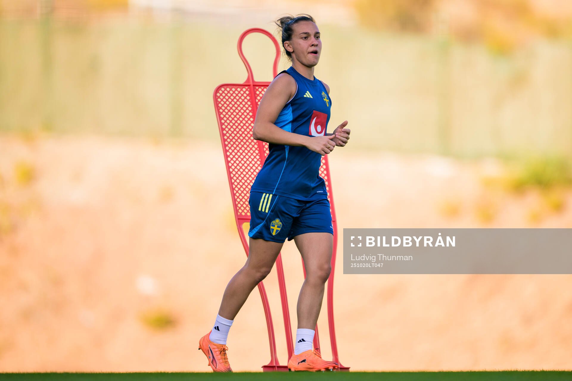 Julia Zigiotti Olme of the Swedish women's national