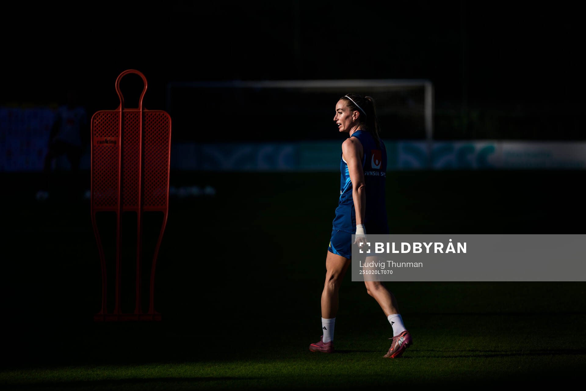 Kosovare Asllani of the Swedish women's national football