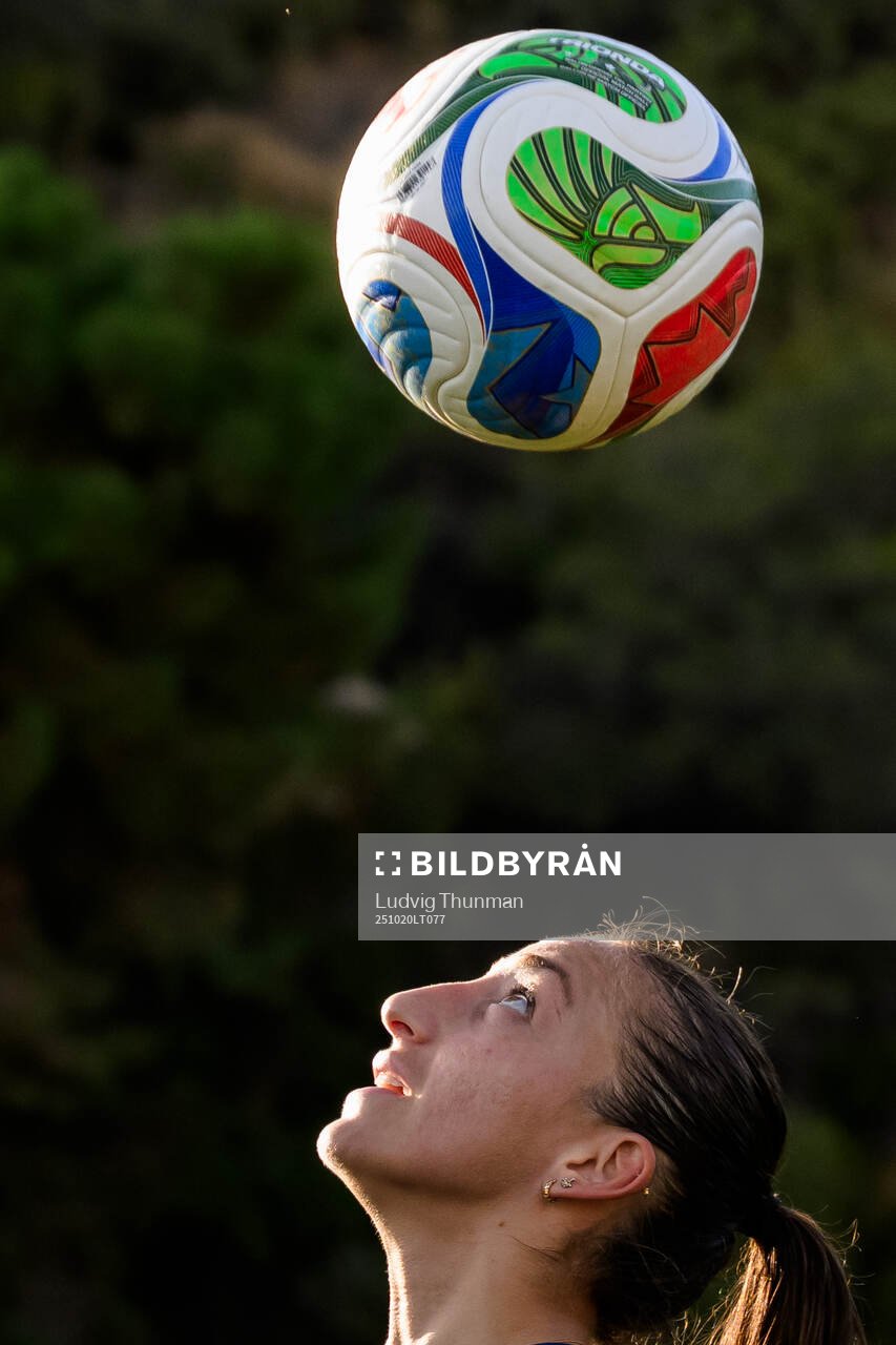 Rosa Kafaji of the Swedish women's national football team