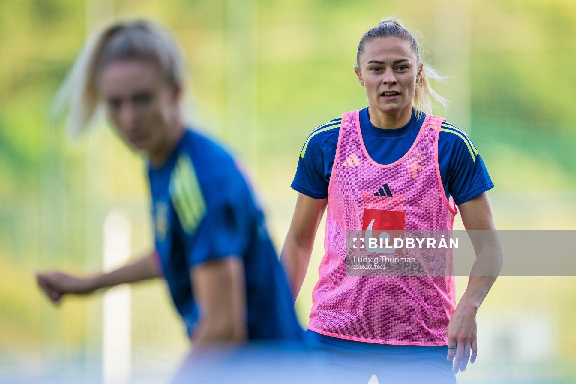 Fridolina Rolfö of the Swedish women's national football
