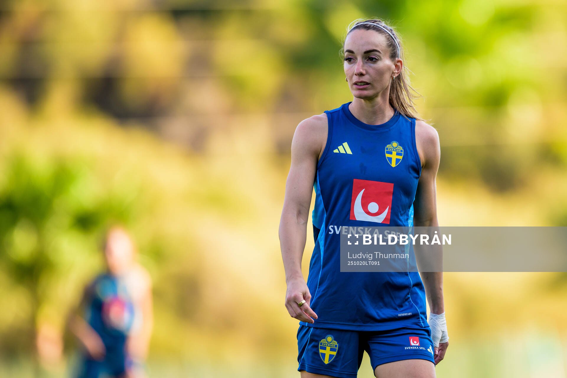 Kosovare Asllani of the Swedish women's national football