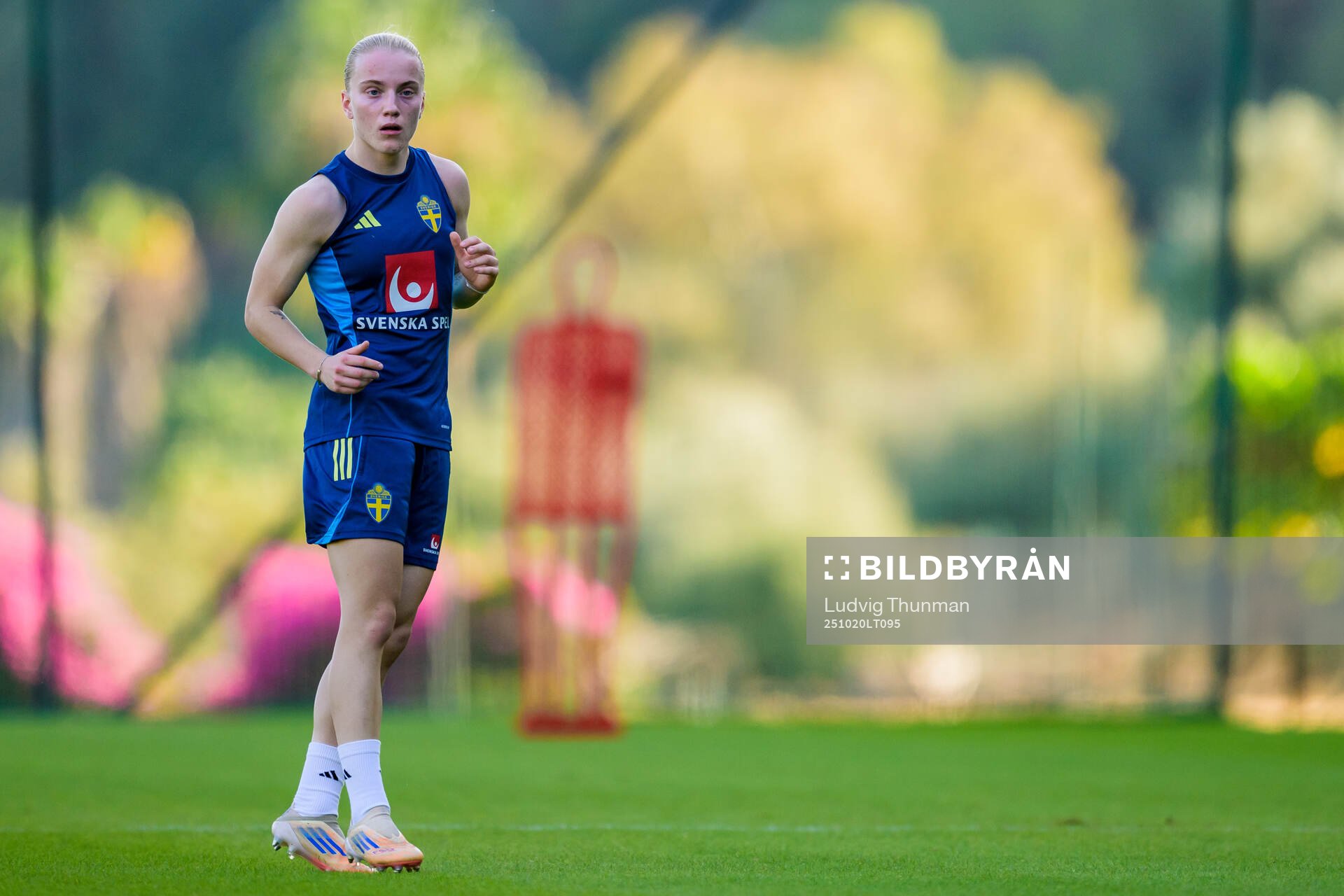 Anna Sandberg of the Swedish women's national football team