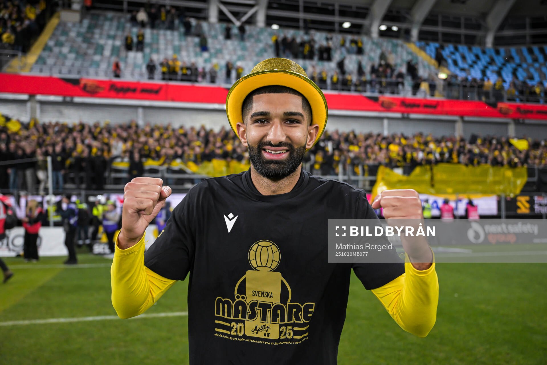 Mjällbys Abdullah Iqbal jublar