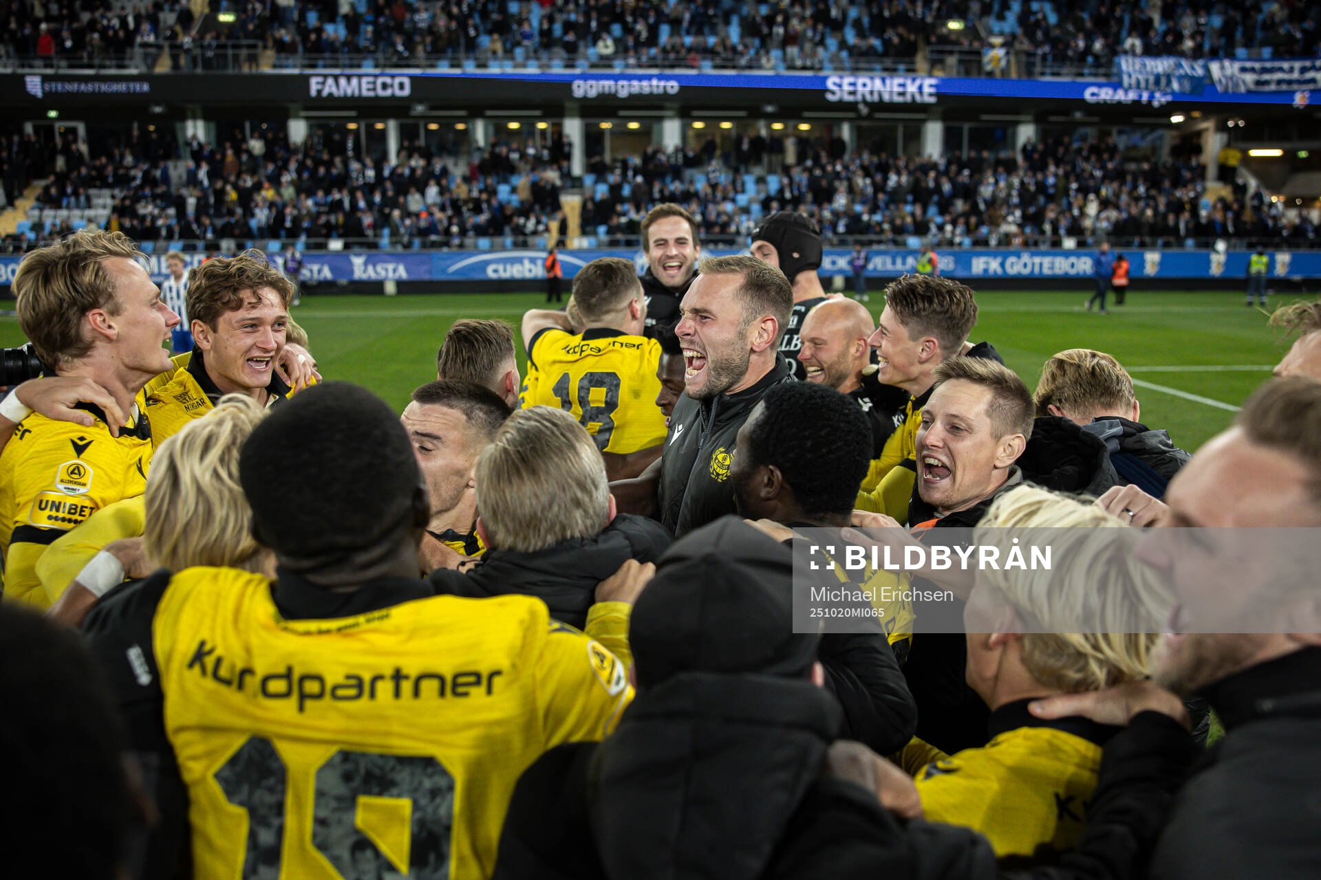 Mjällby jublar