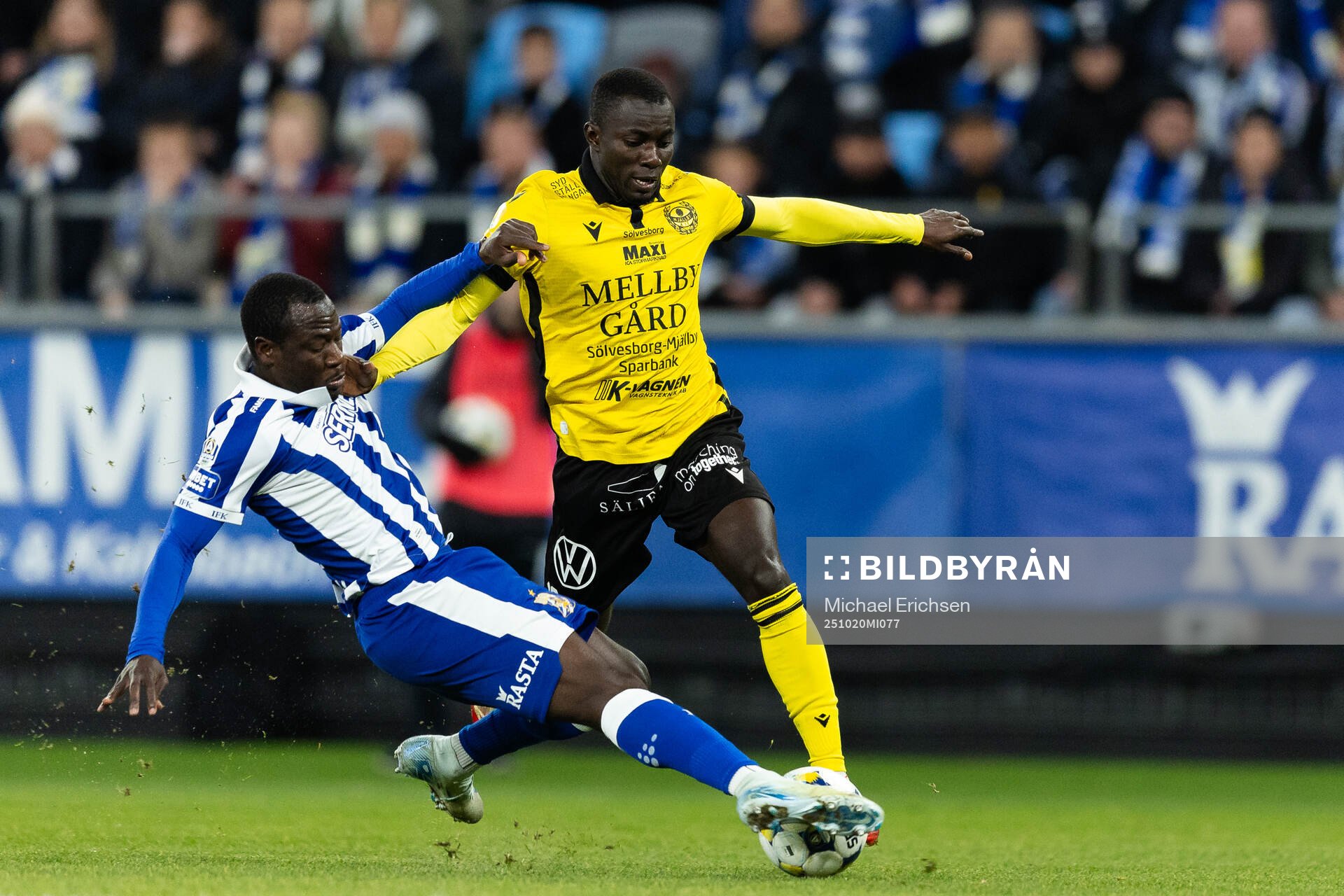 IFK Göteborgs Saidou Alioum Moubarak och Mjällbys