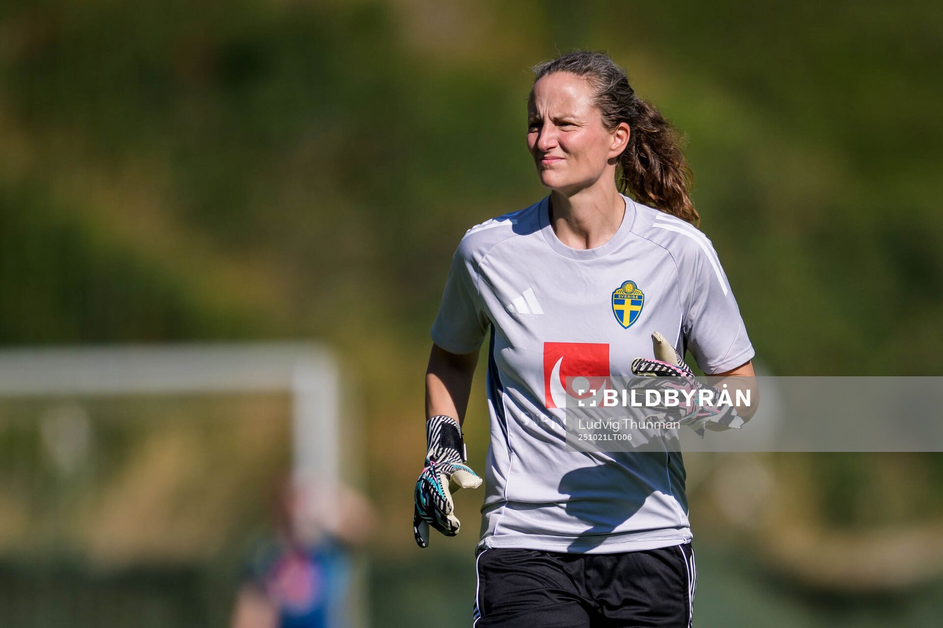 Goalkeeper coach Sofia Lundgren