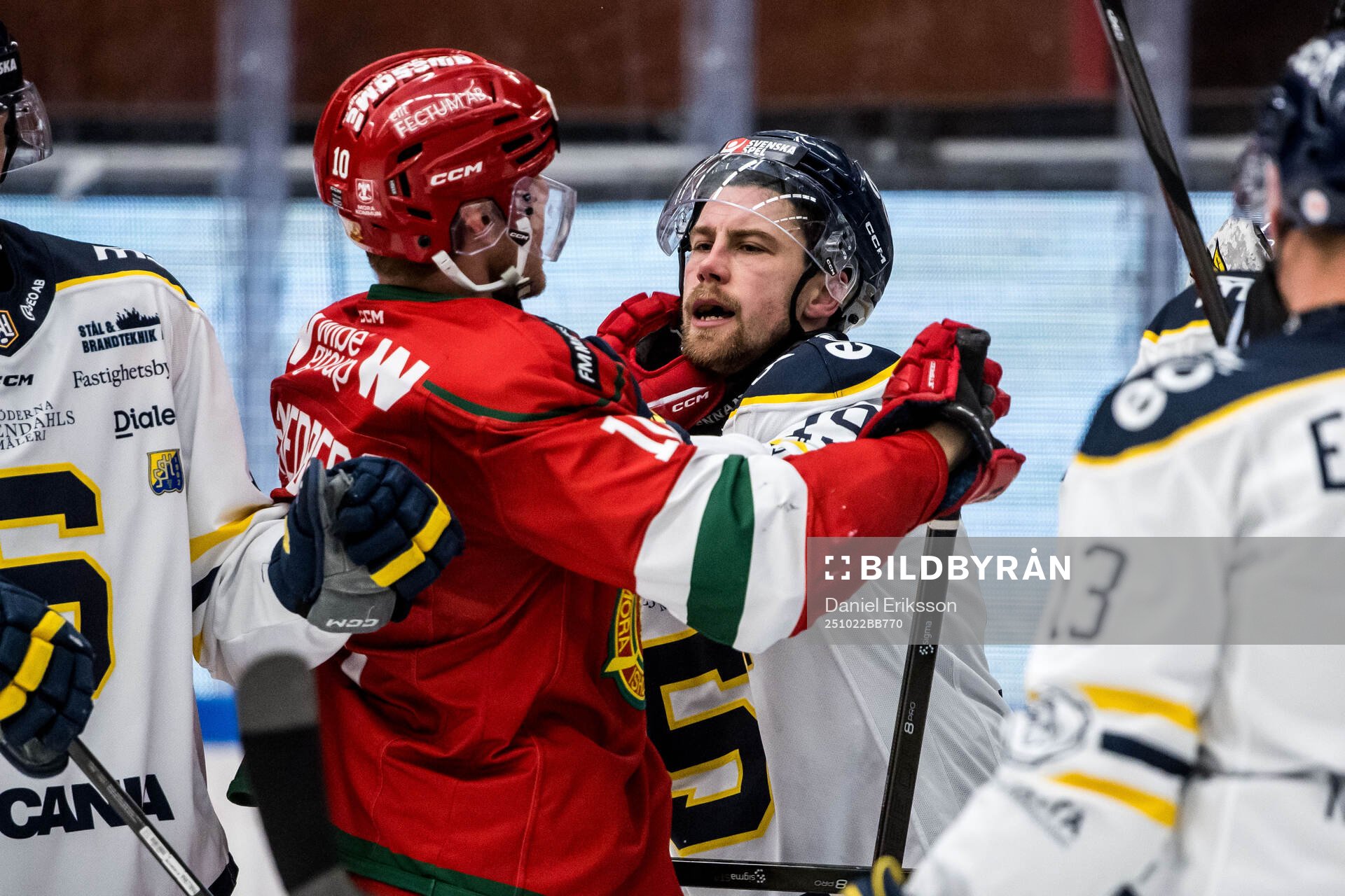 Moras Karl Smedberg och Södertäljes Niklas Arell