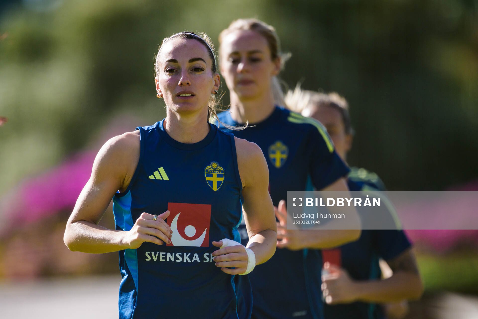 Kosovare Asllani of the Swedish women's national football