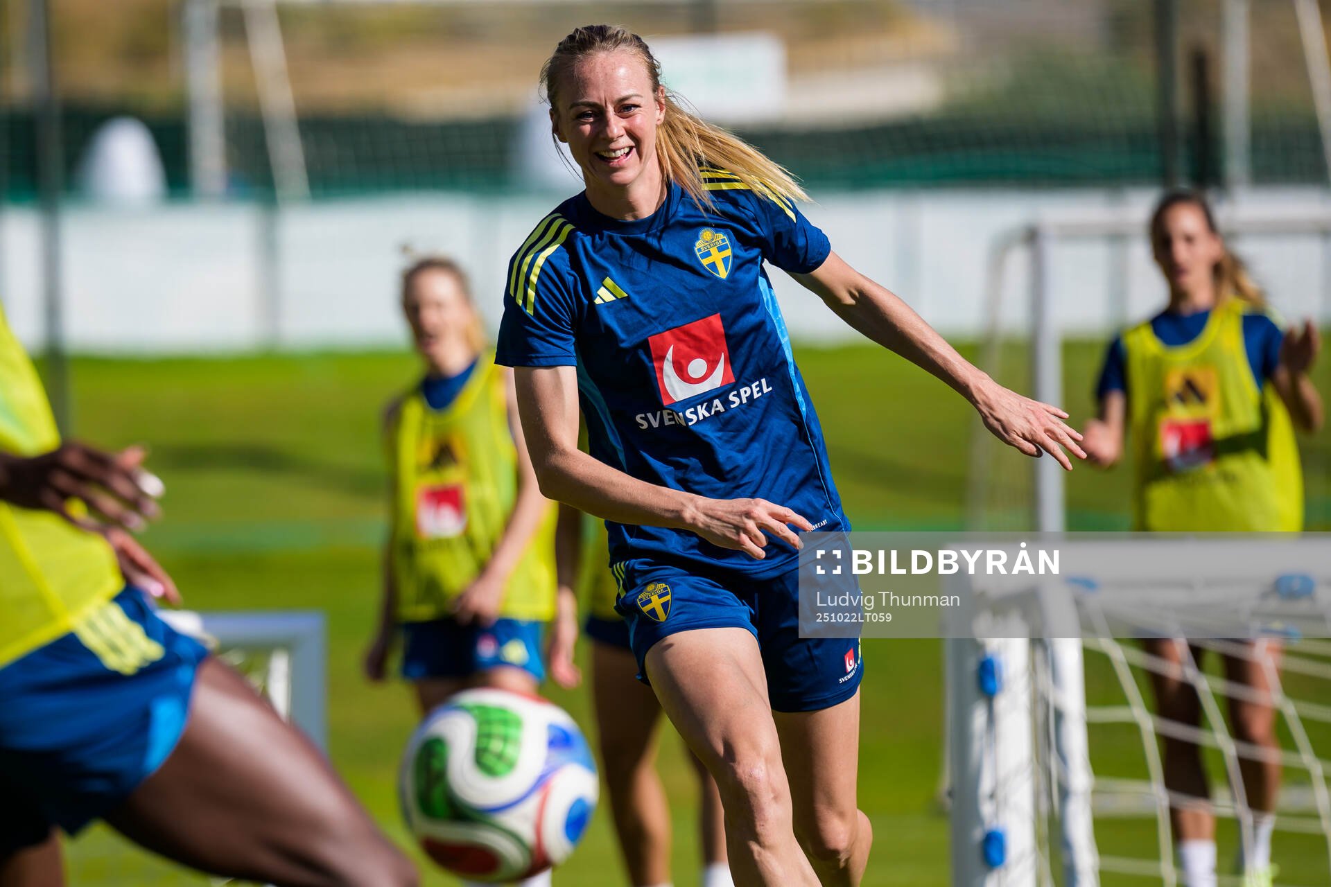Amanda Ilestedt of the Swedish women's national football