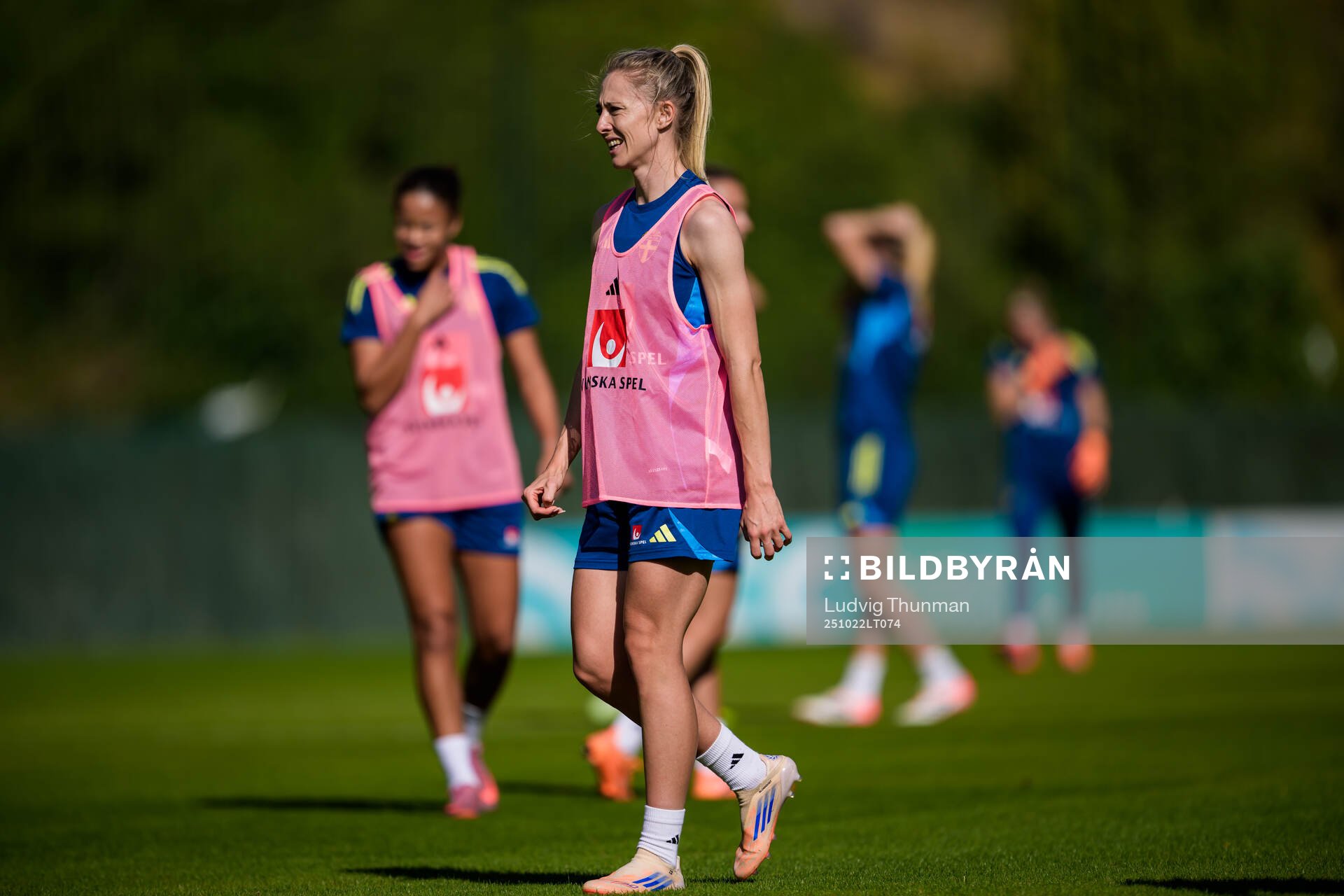Rebecka Blomqvist of the Swedish women's national football