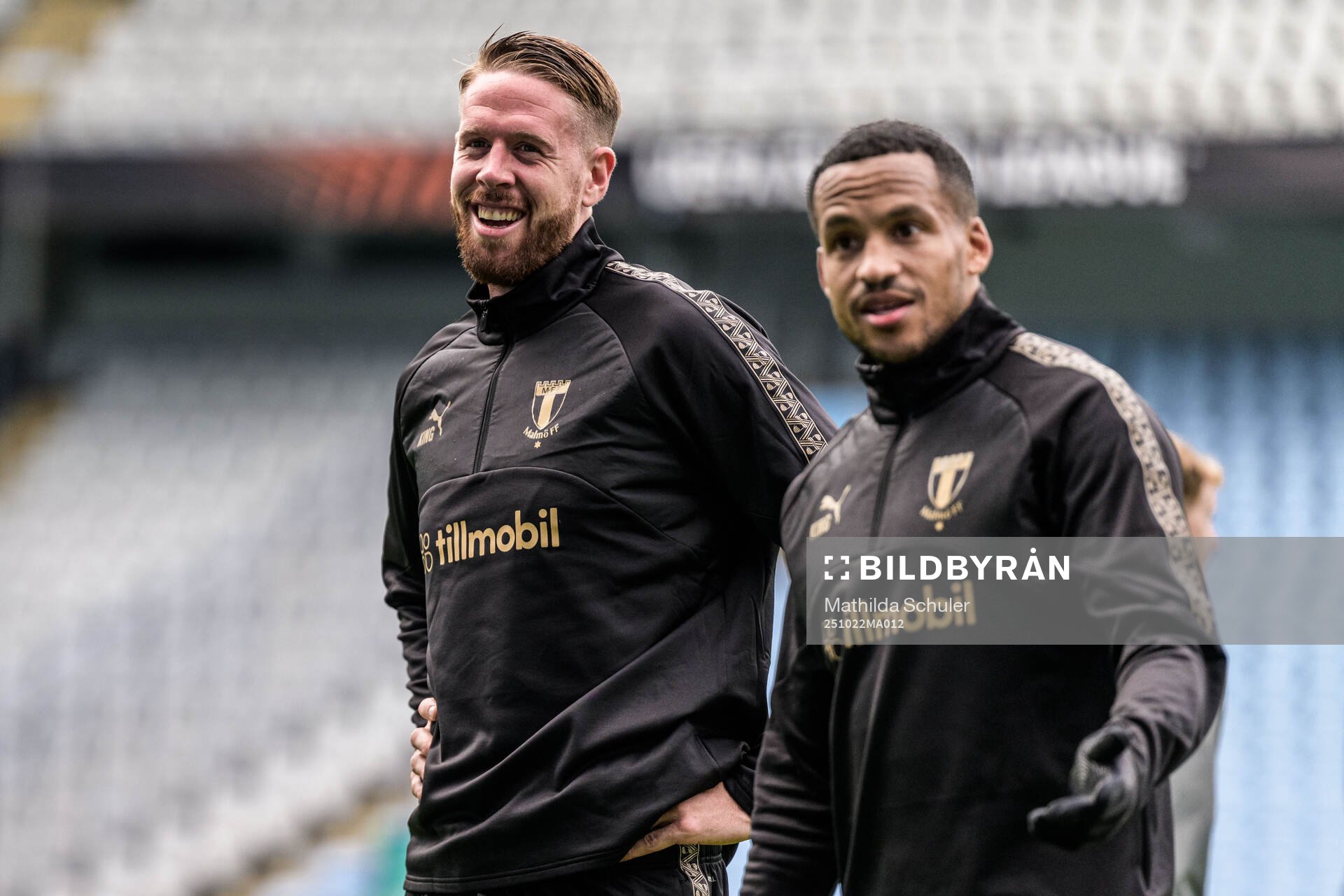 Pontus Jansson and Martin Olsson