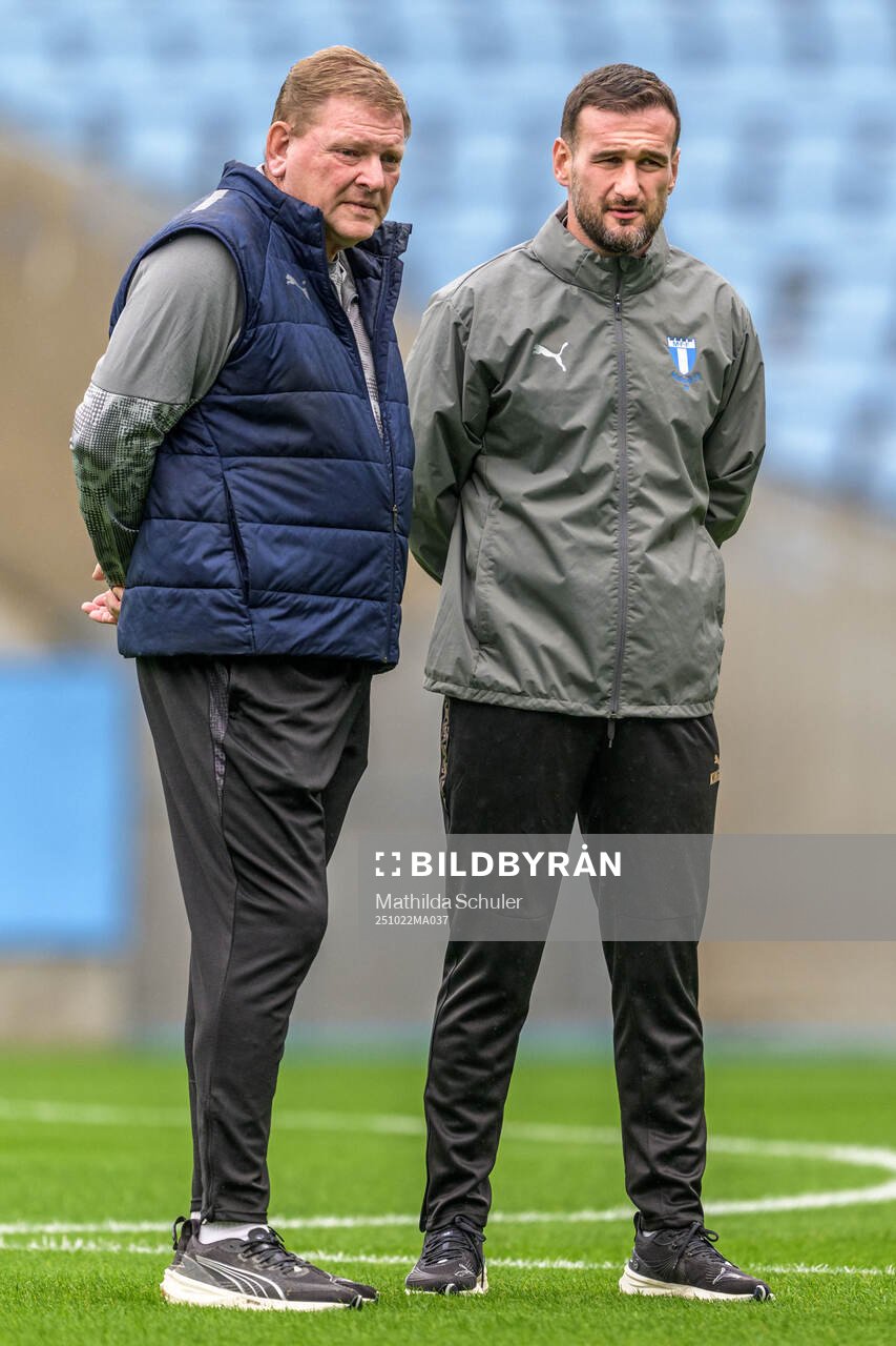 Sports coordinator Alf Westerberg and Head coach Anes Mravac