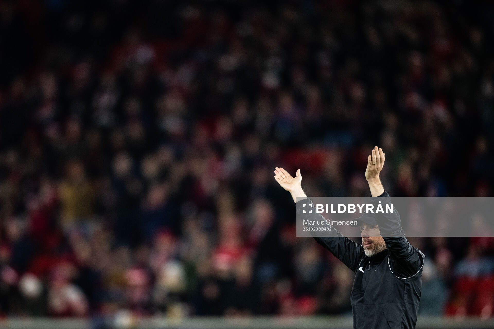 Head coach Freyr Alexandersson of Brann