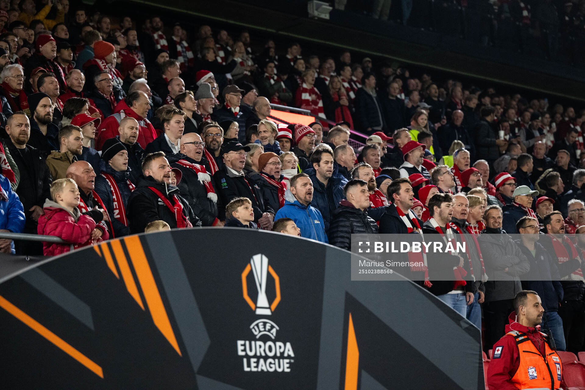 Fans of Brann