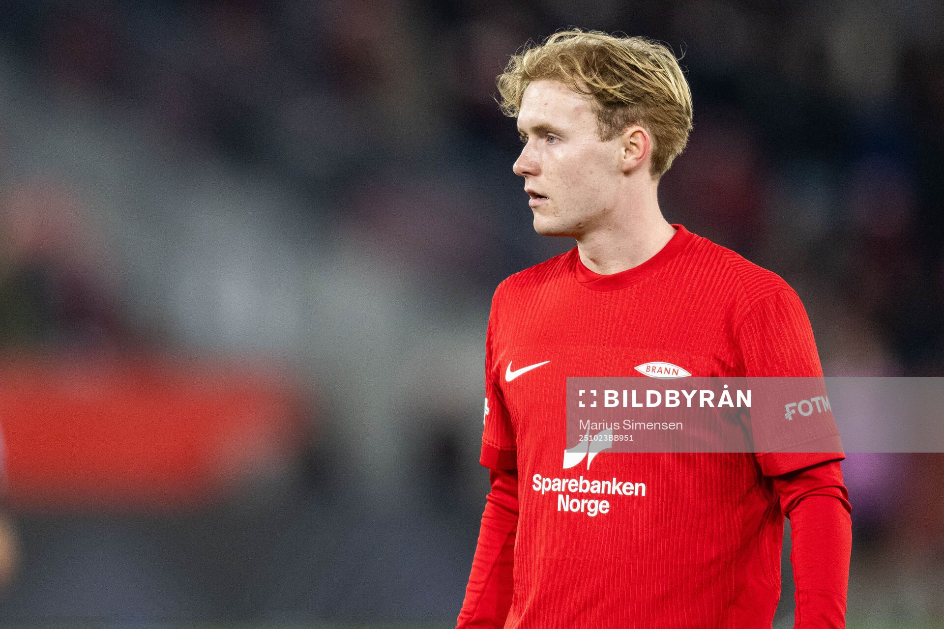 Markus Haaland of Brann
