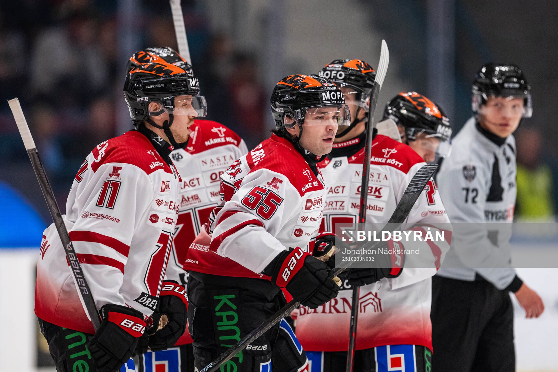 Örebros David Quenneville jublar