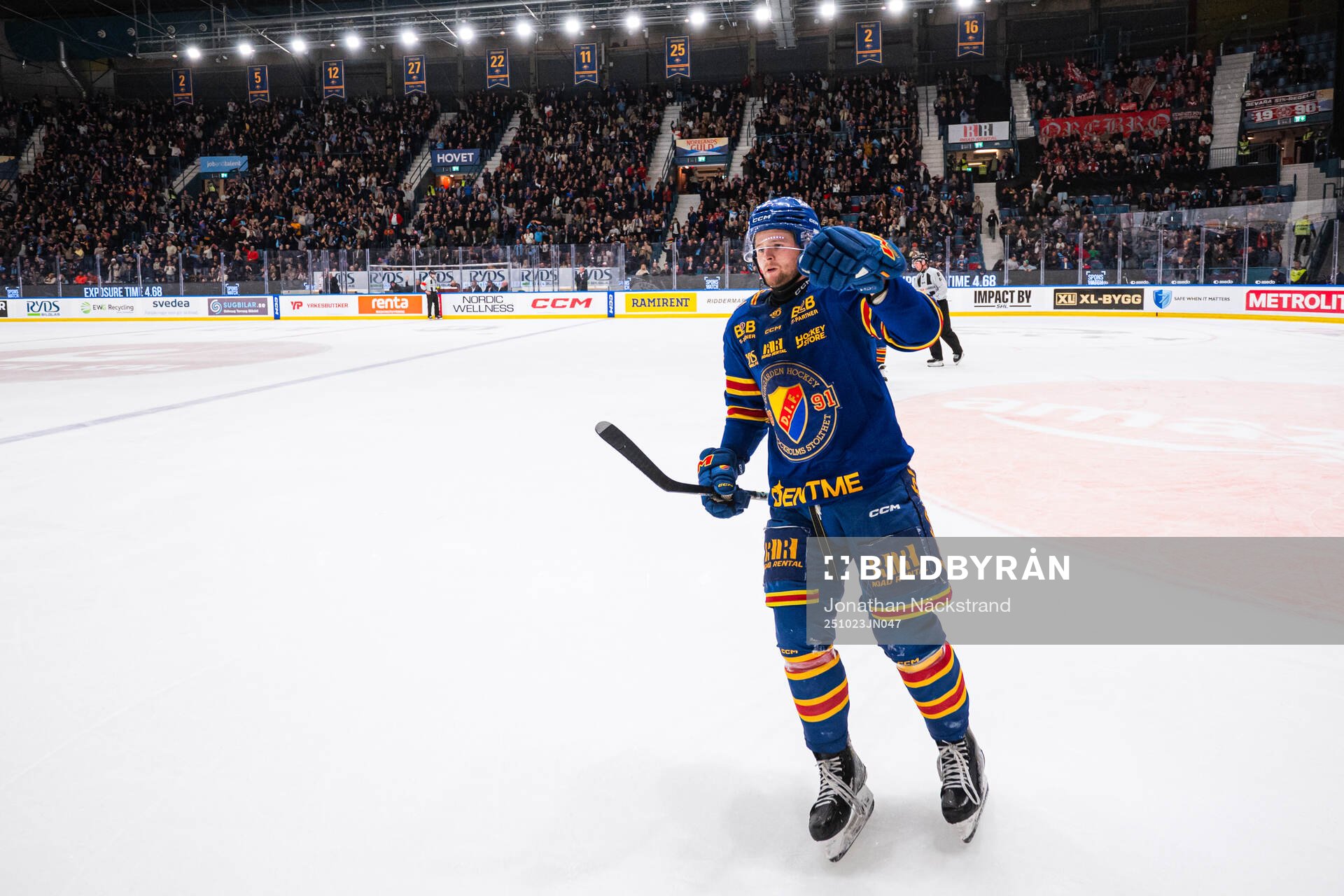 Djurgårdens Mathias Emilio Pettersen jublar