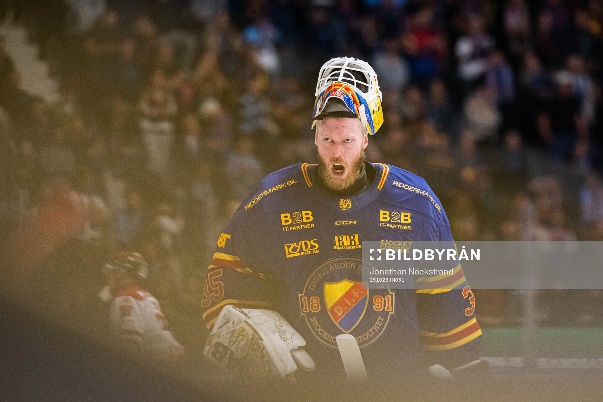 Djurgårdens målvakt Magnus Hellberg