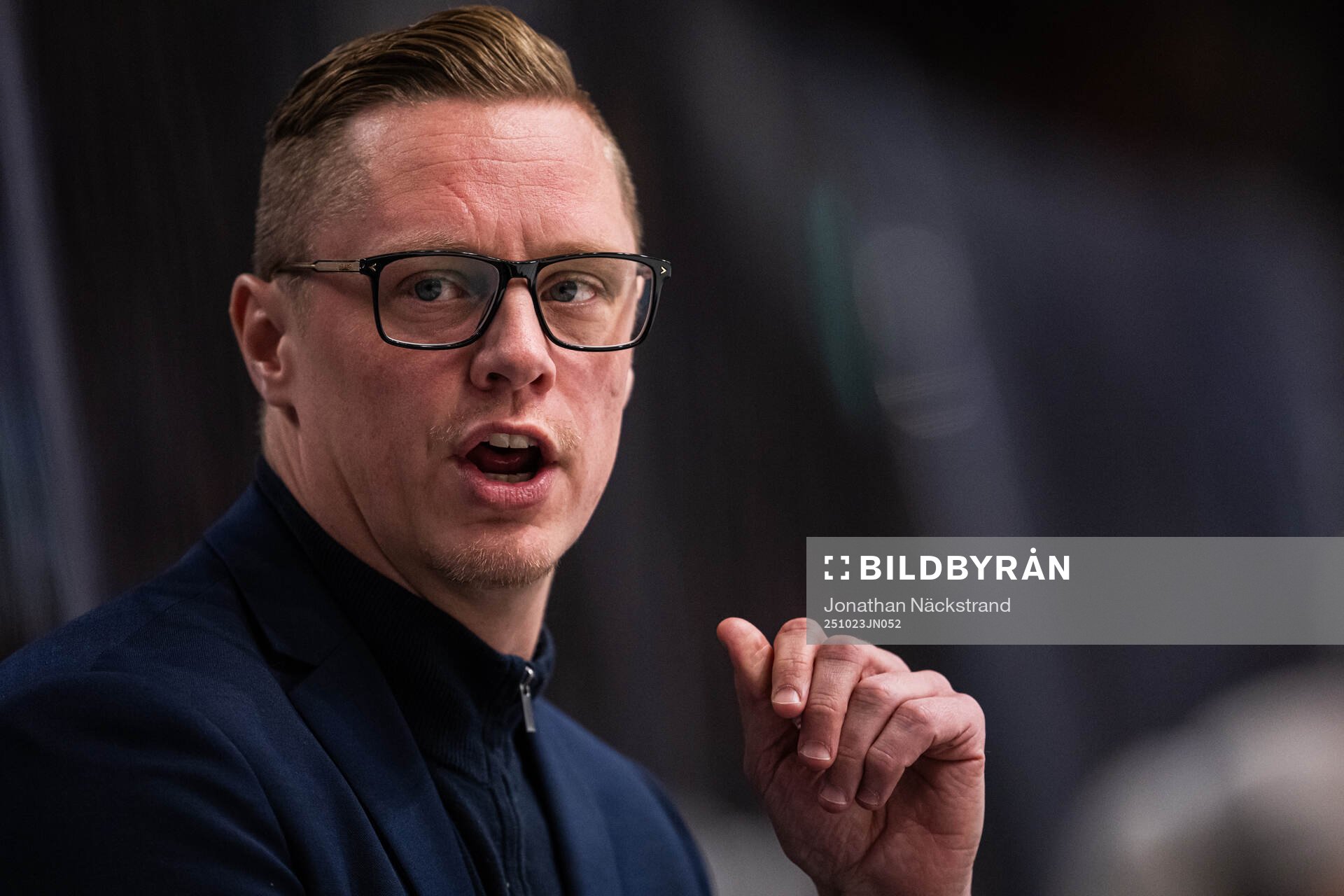 Djurgårdens tränare Robert Kimby