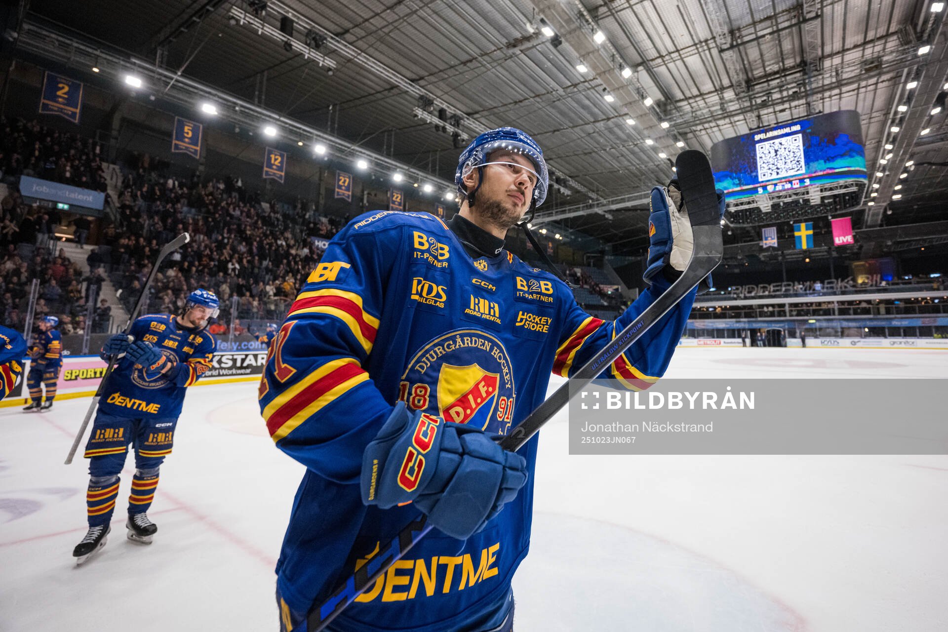 Djurgårdens Valtteri Pulli jublar