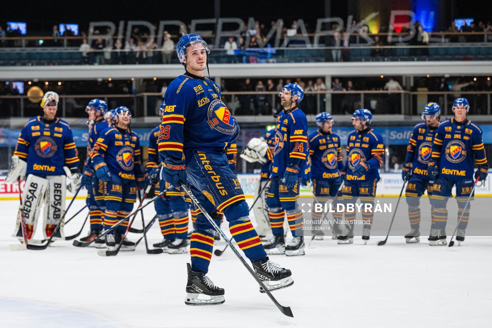 Djurgårdens Håvard Salsten jublar