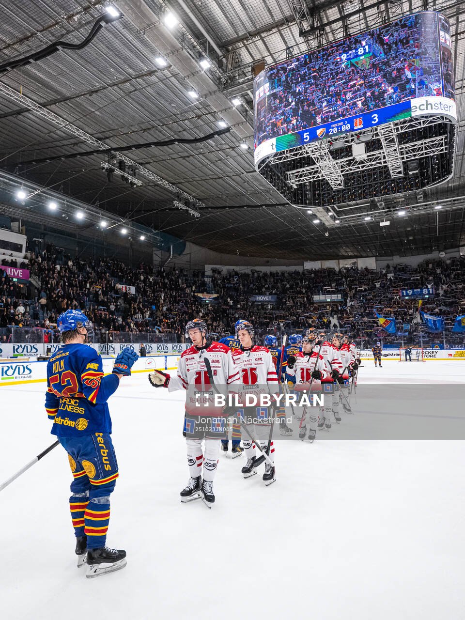 Djurgårdens och Örebros spelare